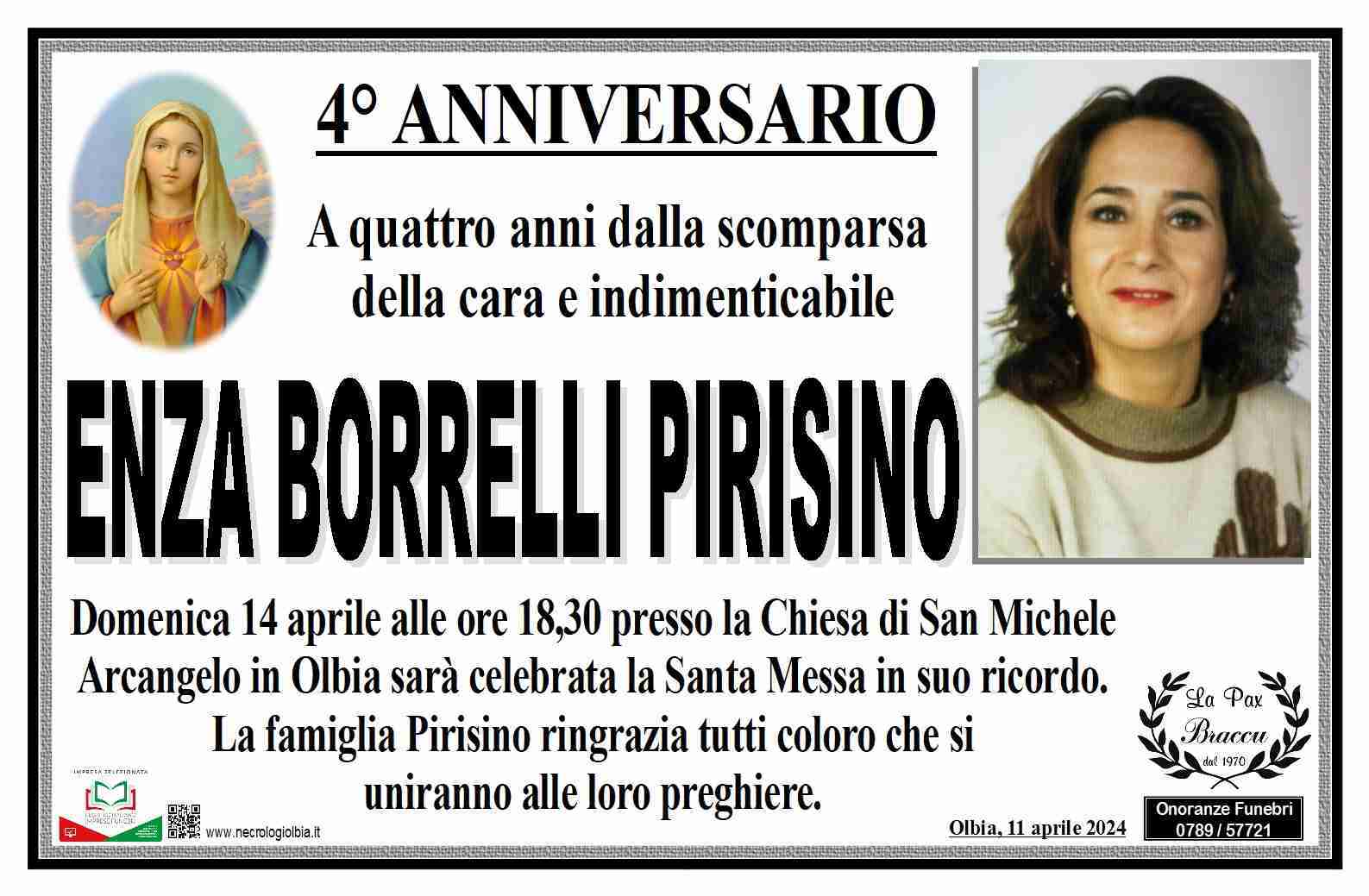Enza Borrelli Pirisino