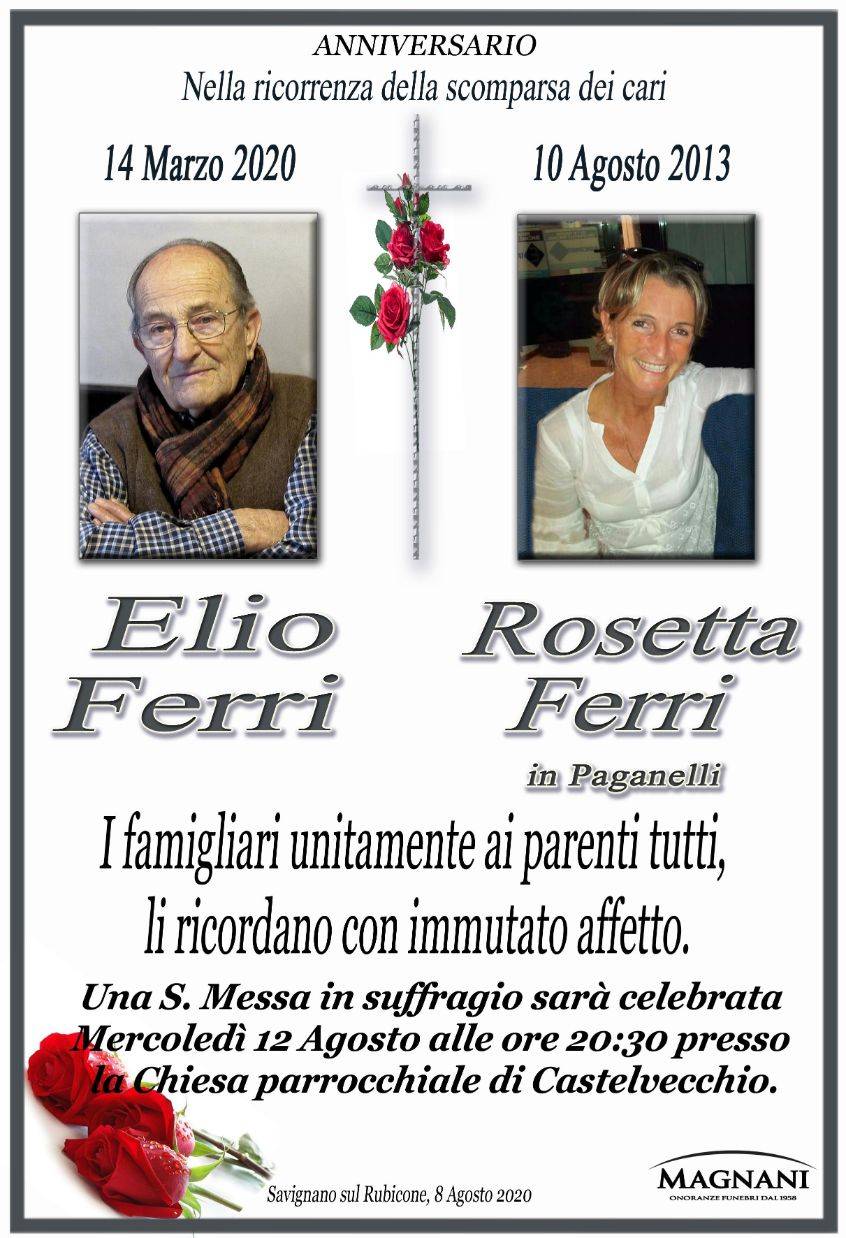 Elio Ferri e Rosetta Ferri