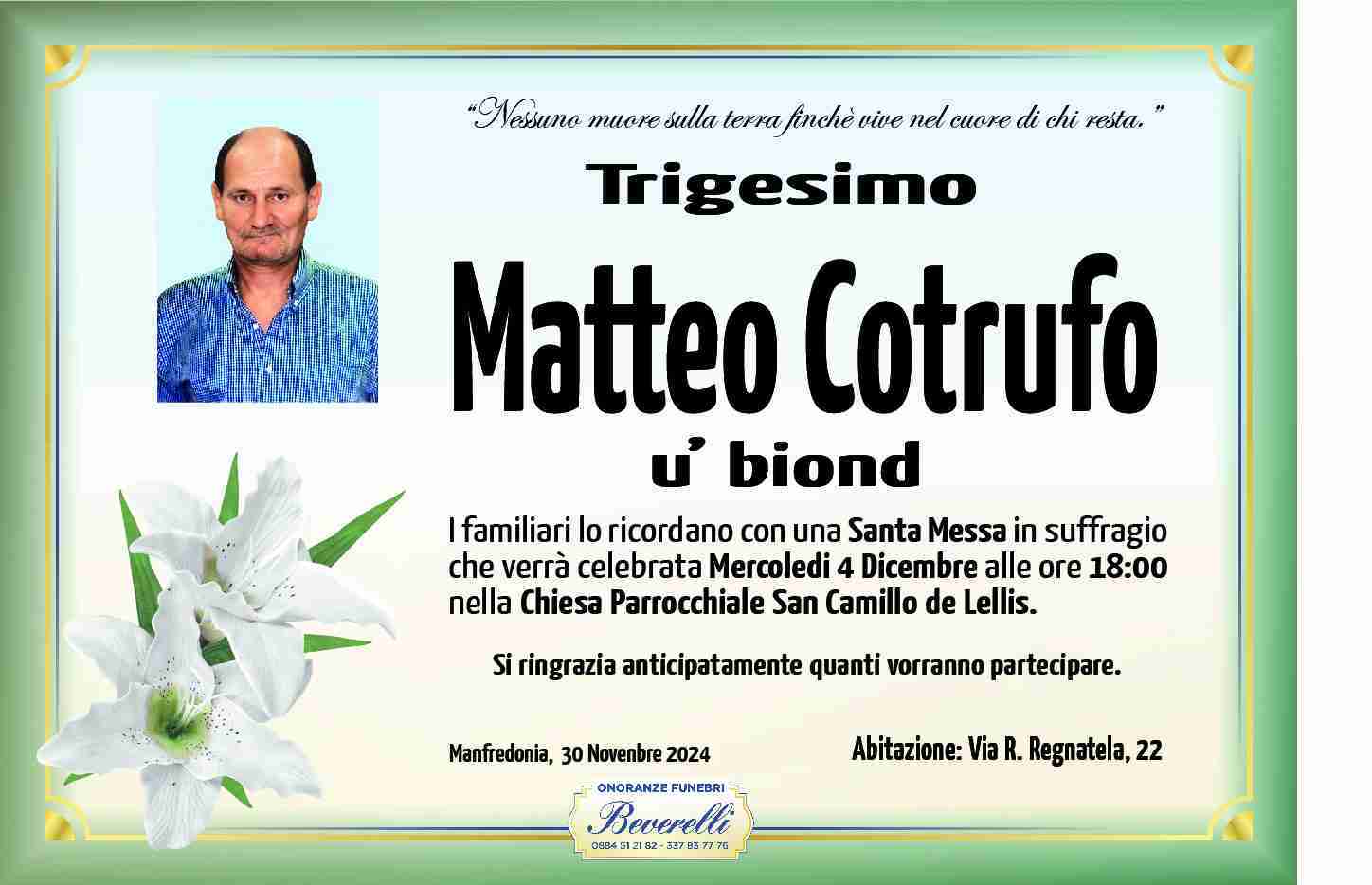 Matteo Cotrufo