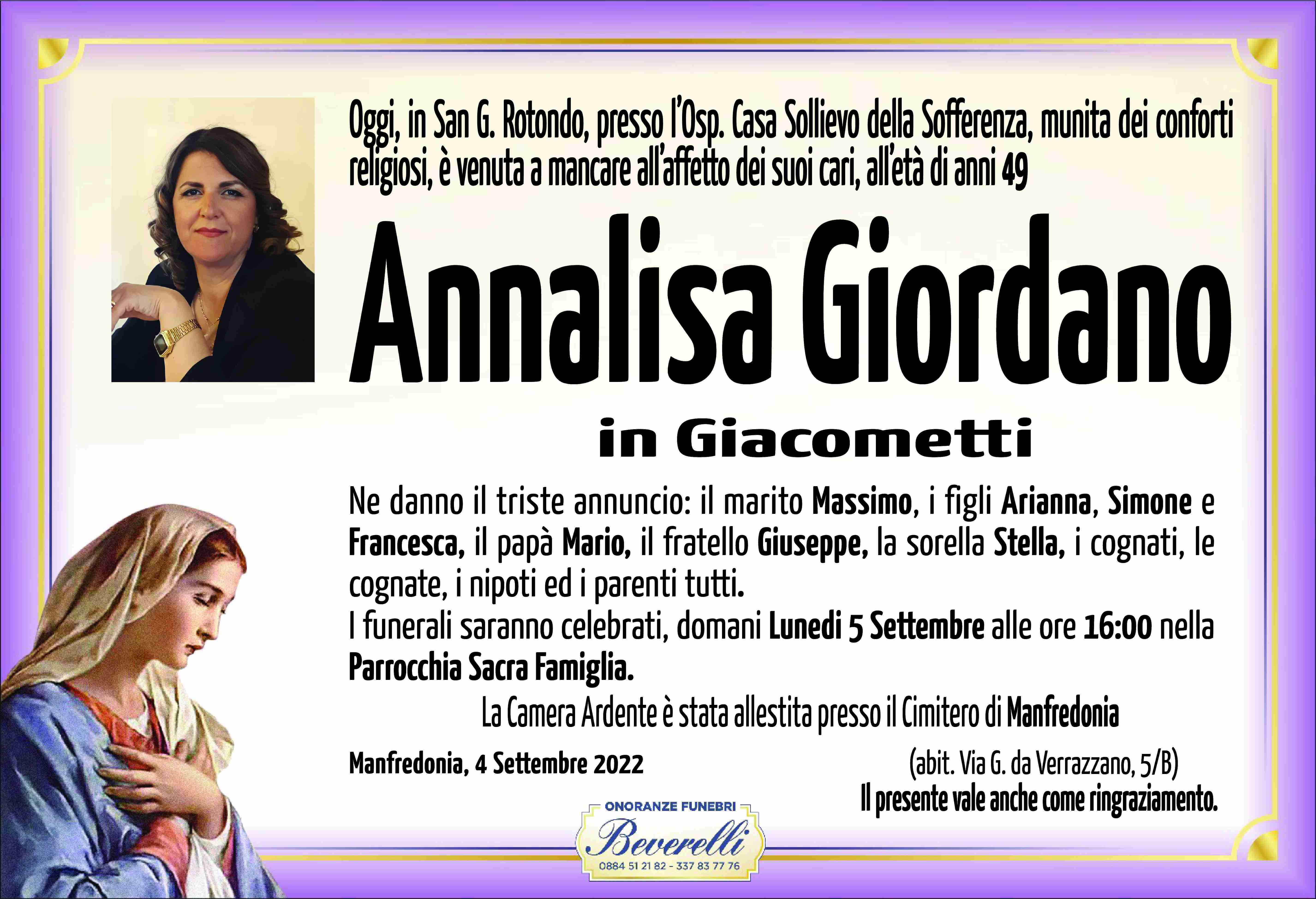 Annalisa Giordano