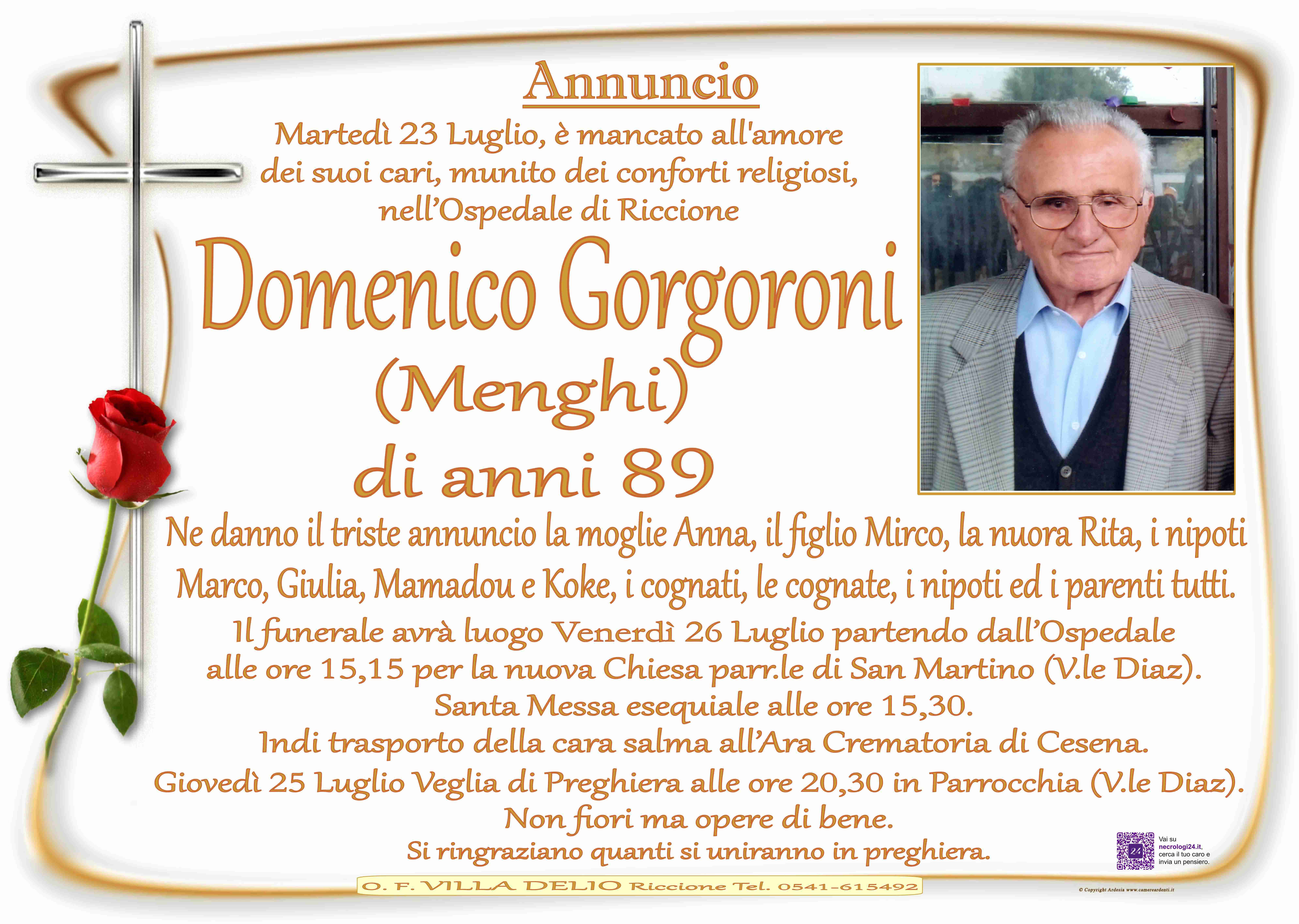 Domenico Gorgoroni (Menghi)