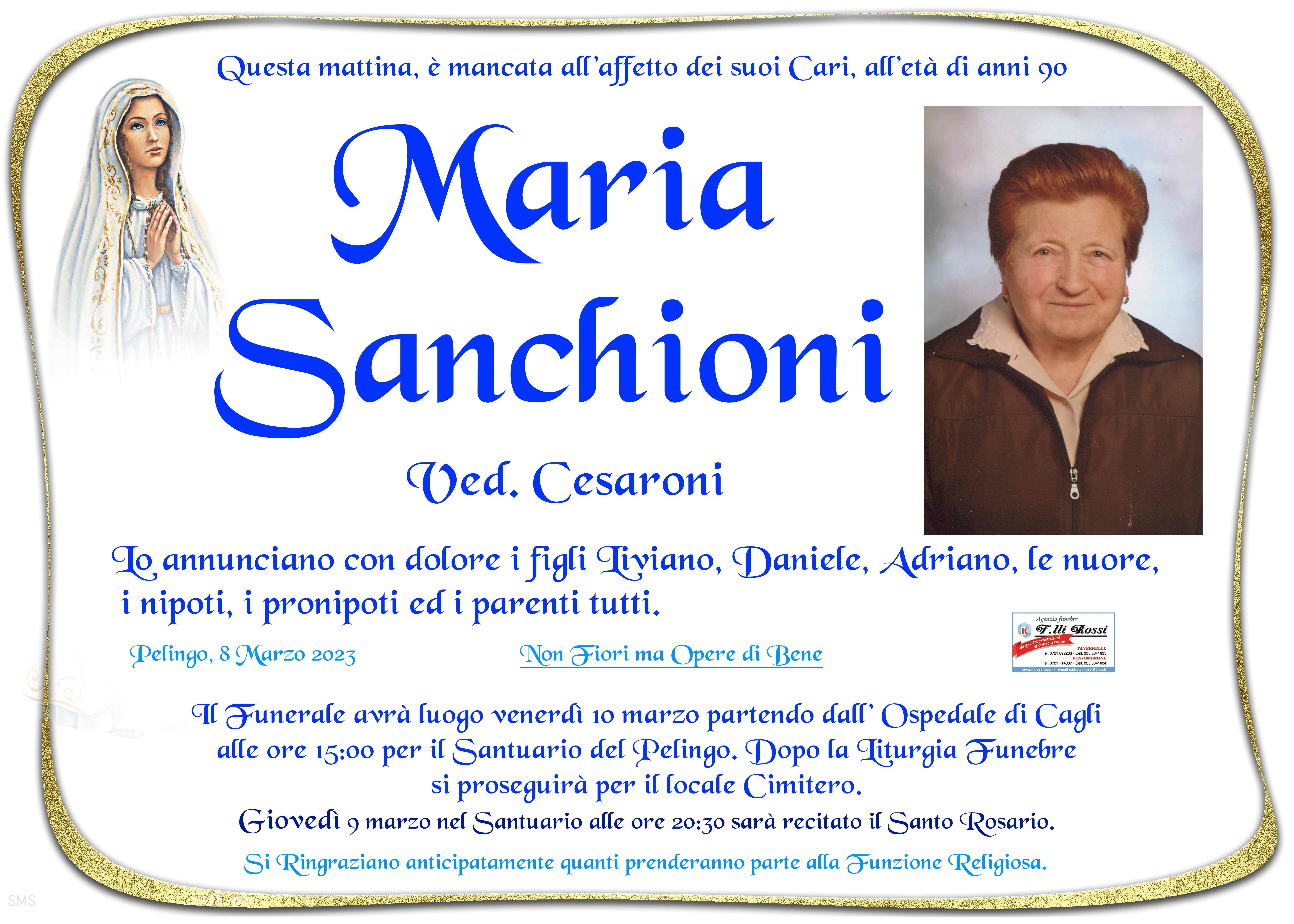 Maria Sanchioni