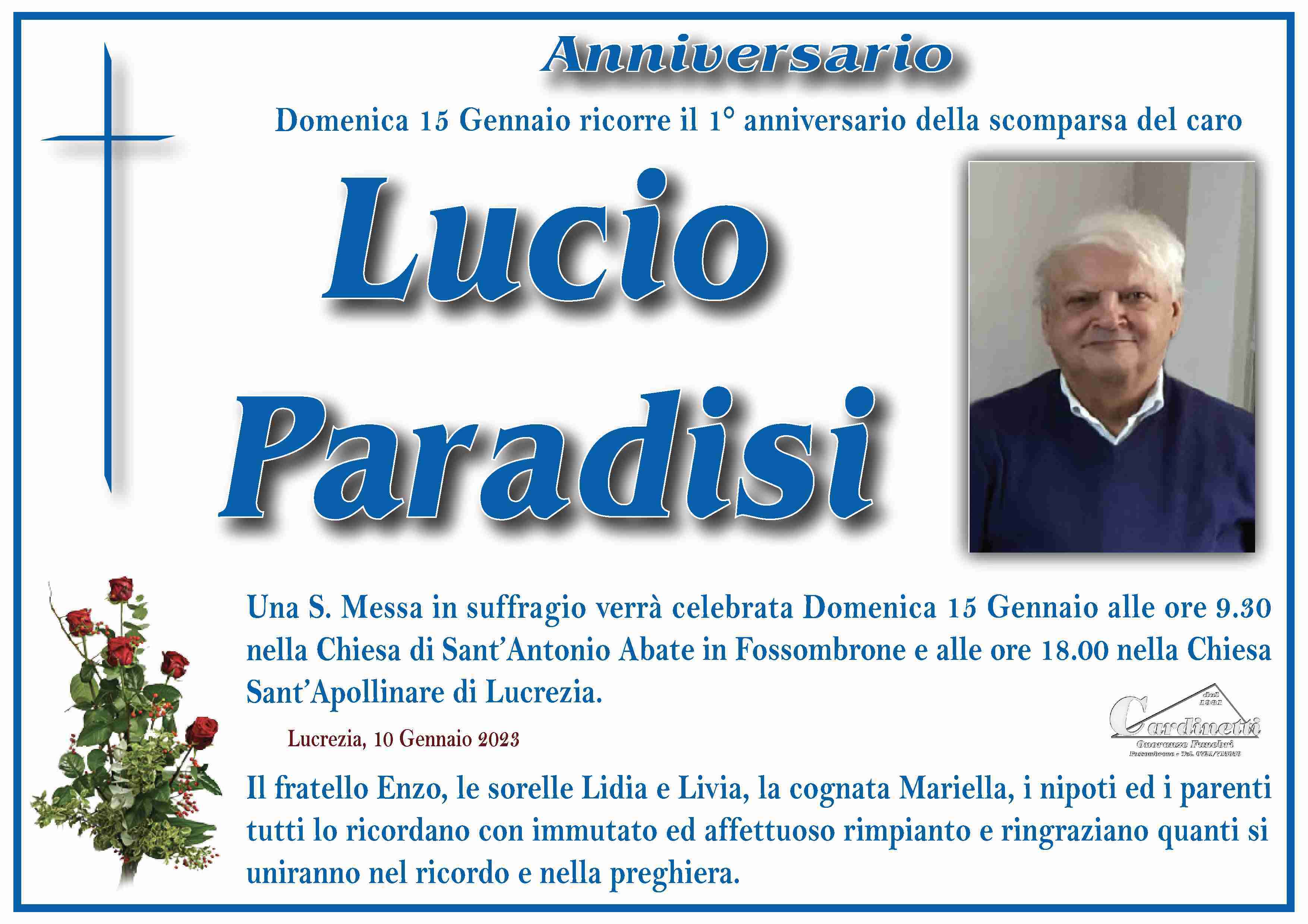 Lucio Paradisi