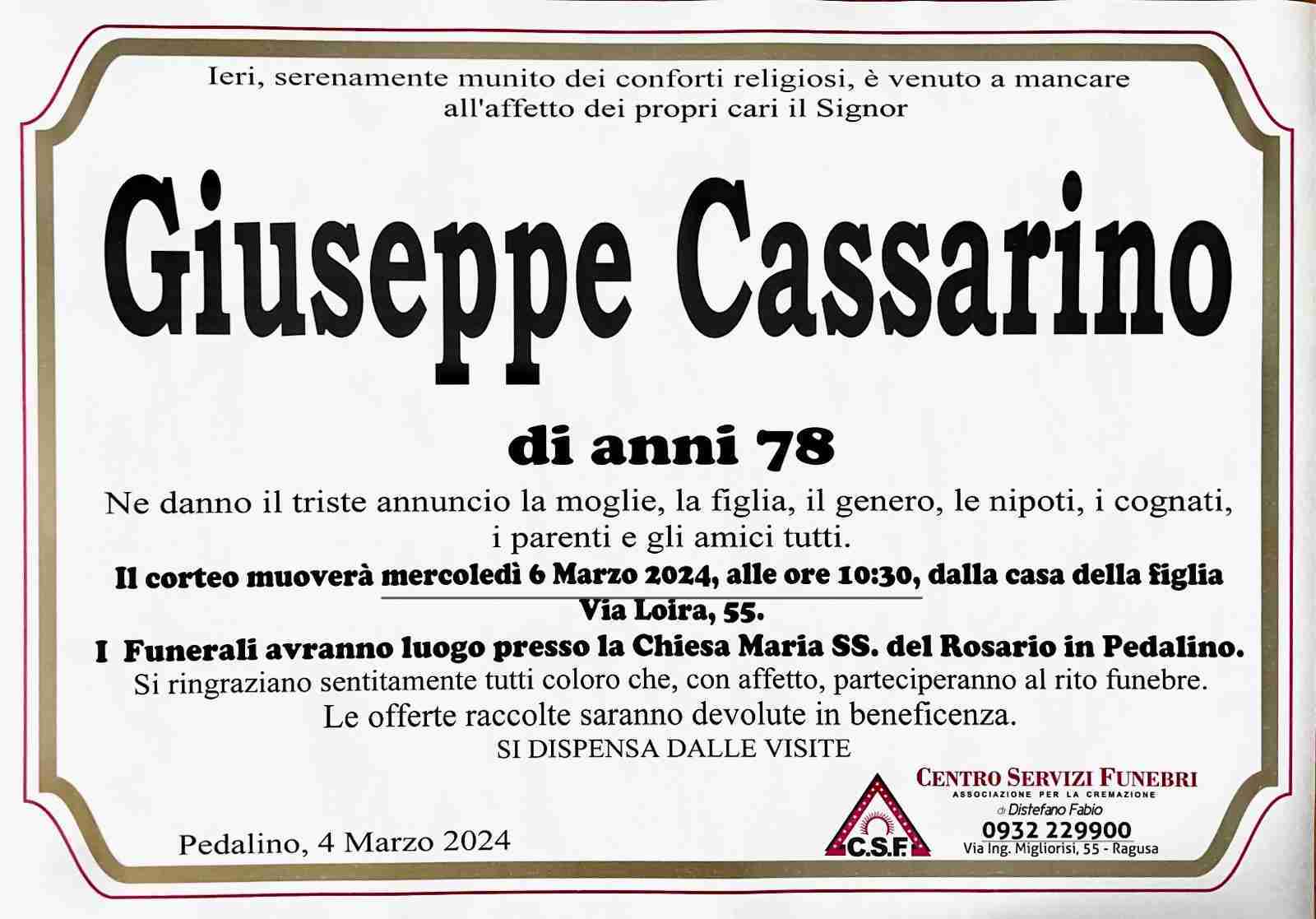 Cassarino Giuseppe