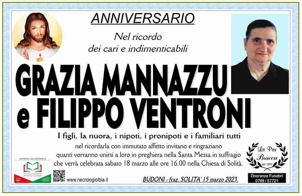 Grazia Mannazzu e Filippo Ventroni