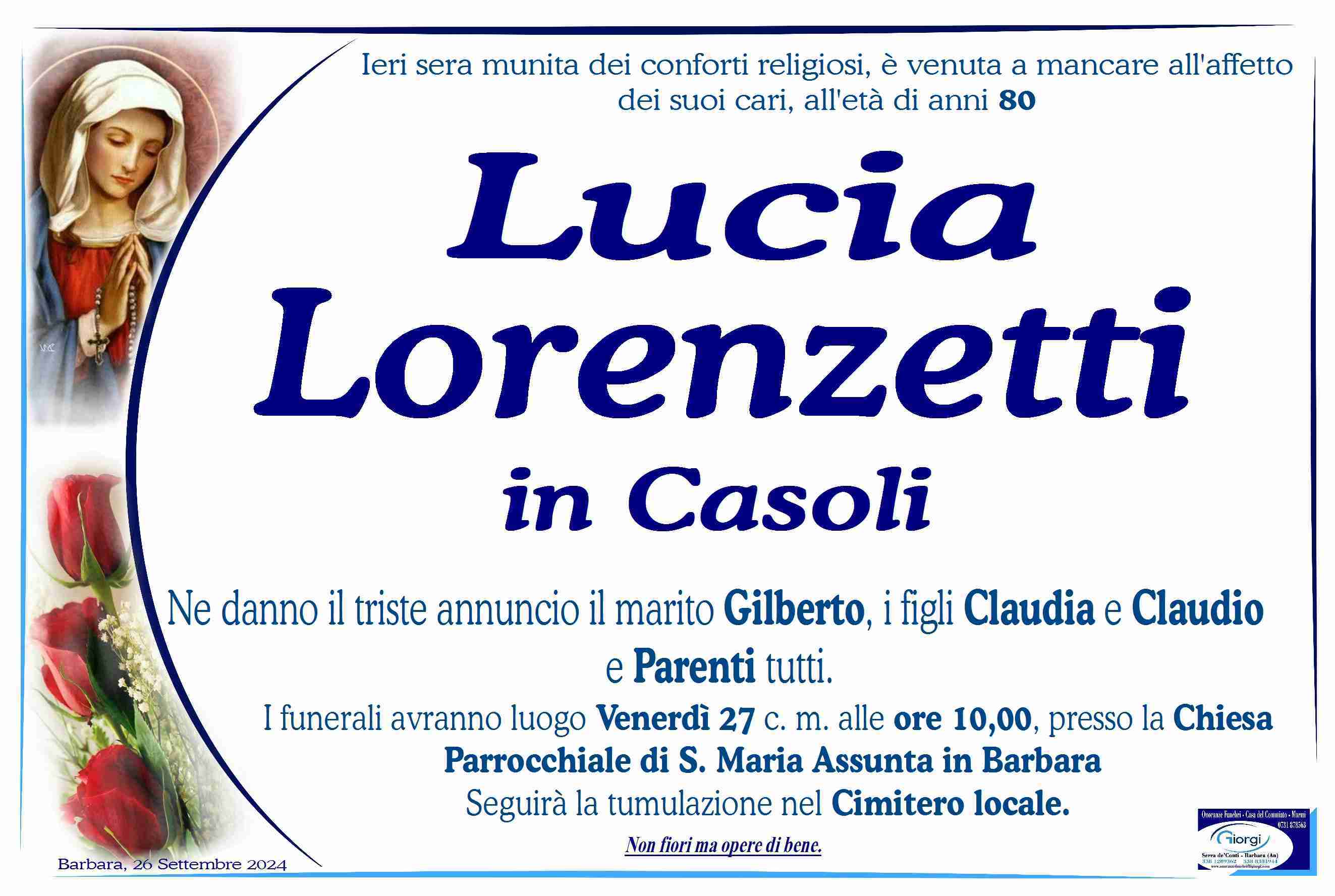 Lucia Lorenzetti