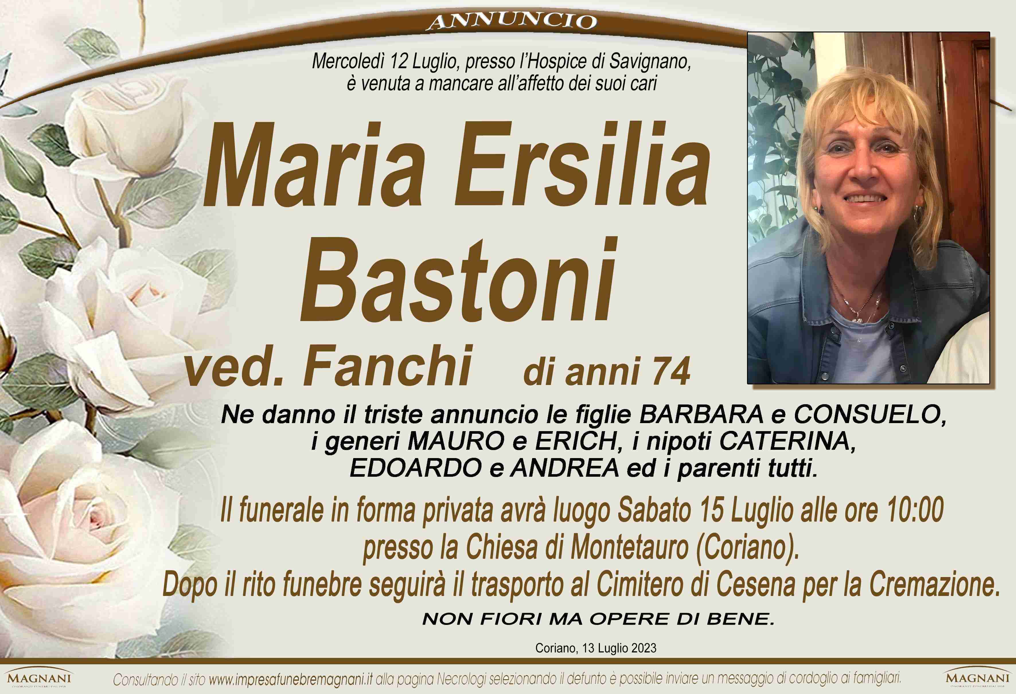 Maria Ersilia Bastoni