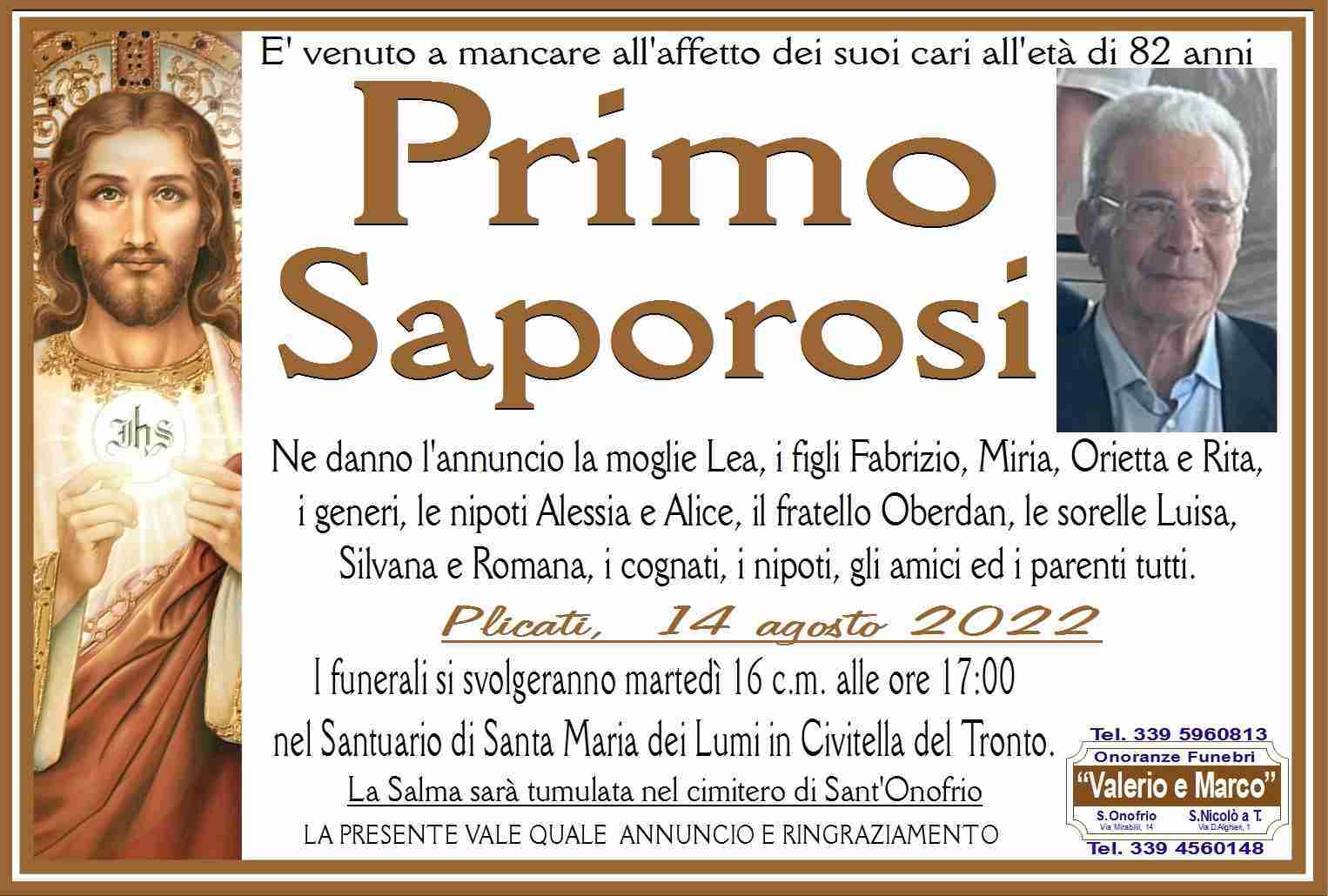 Primo Saporosi