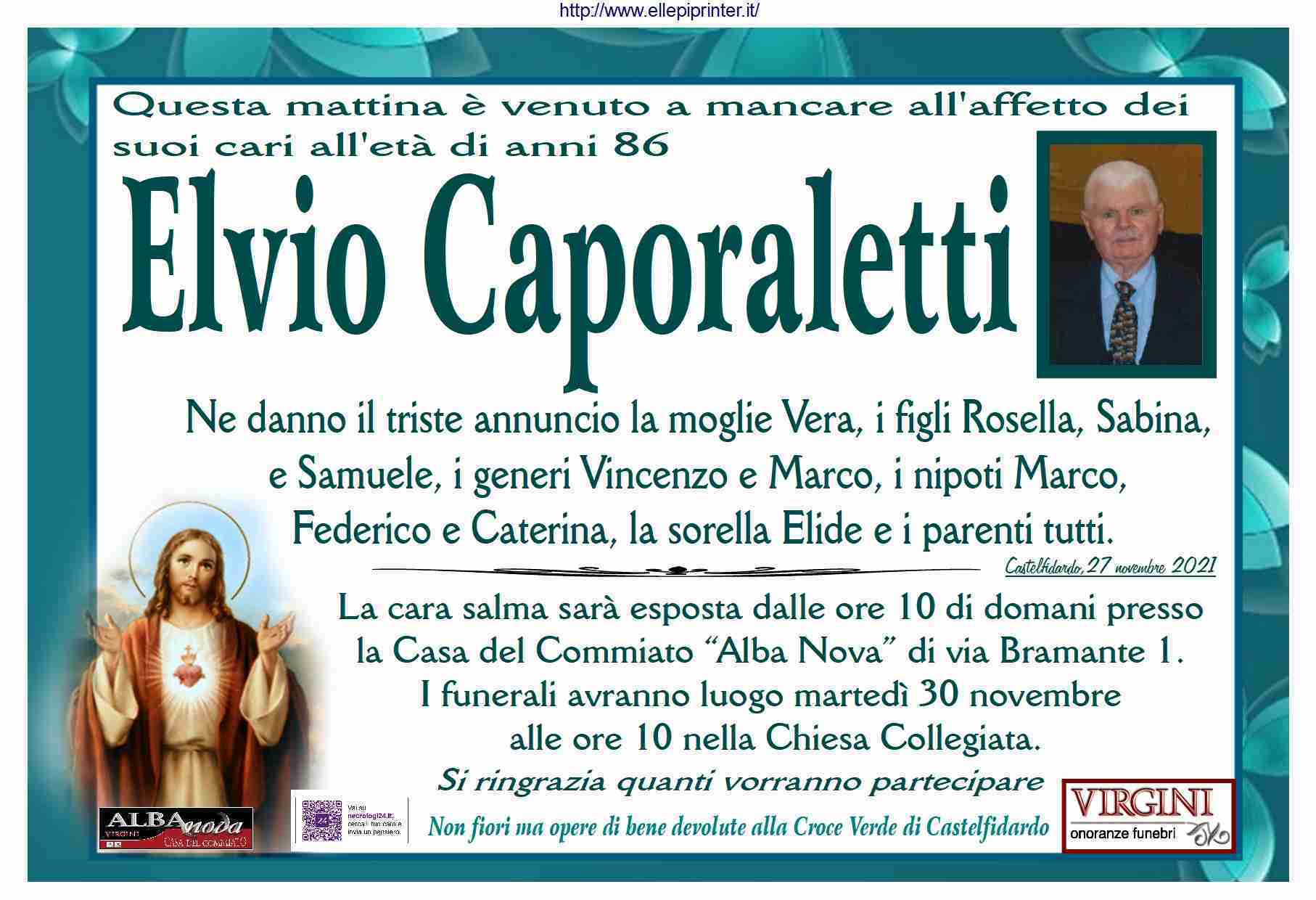 Elvio Caporaletti