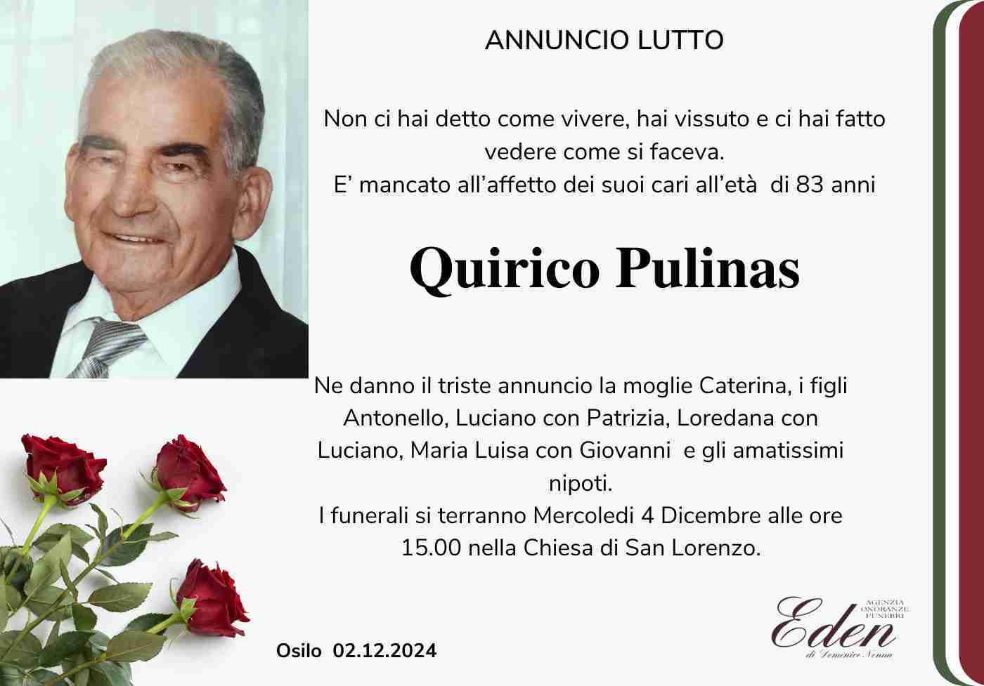 Quirico Pulinas