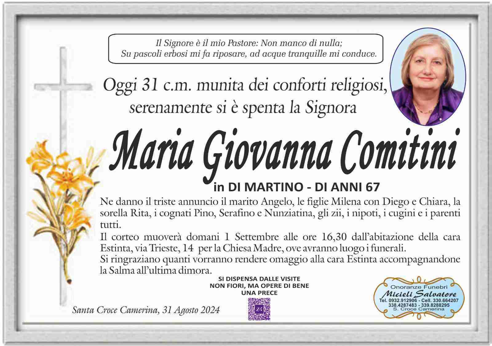 Maria Giovanna Comitini