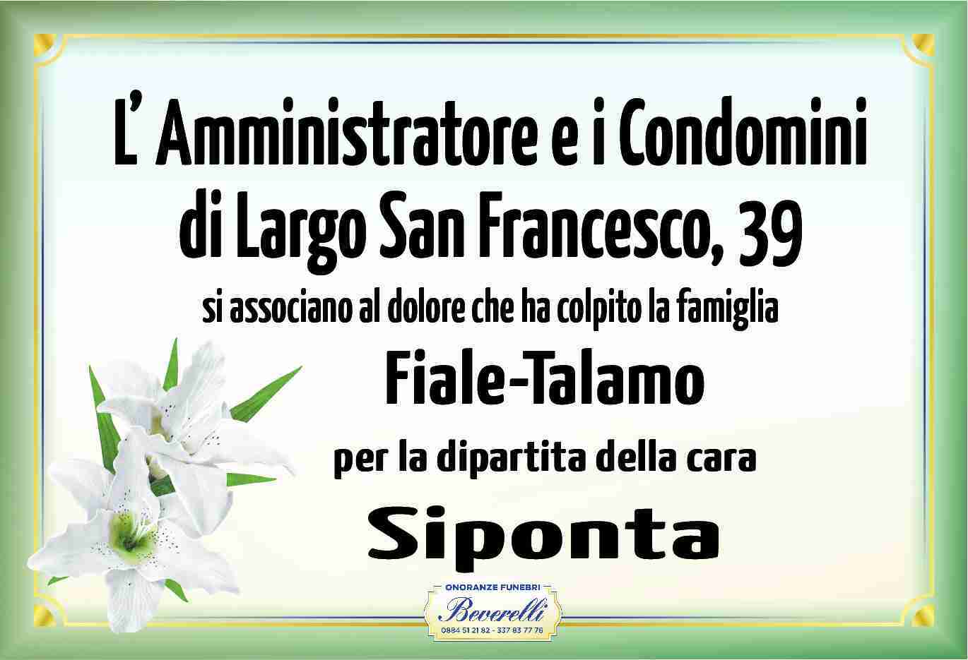 Siponta Talamo