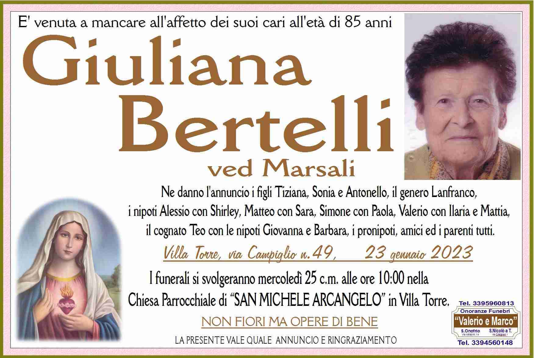 Giuliana Bertelli