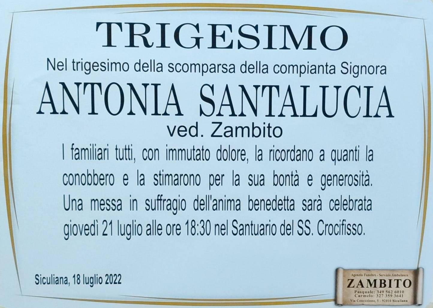 Antonia Santalucia