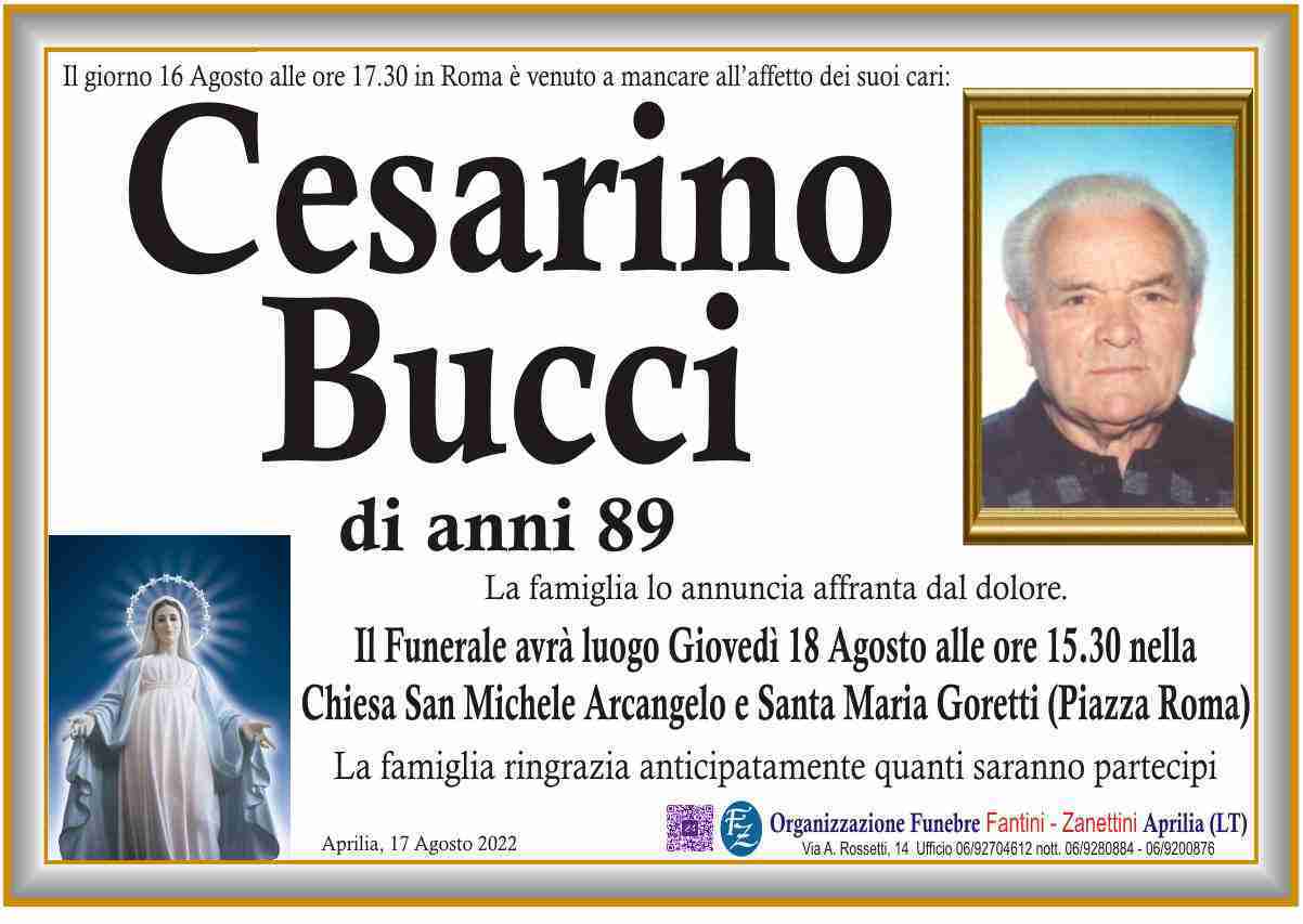 Cesarino Bucci