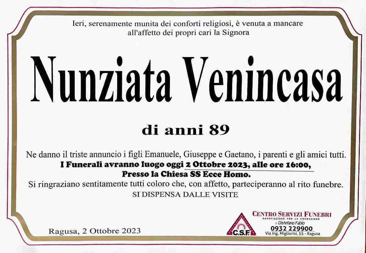 Nunziata Venincasa