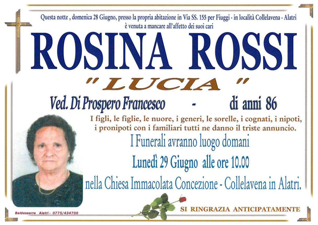 Rosina Rossi