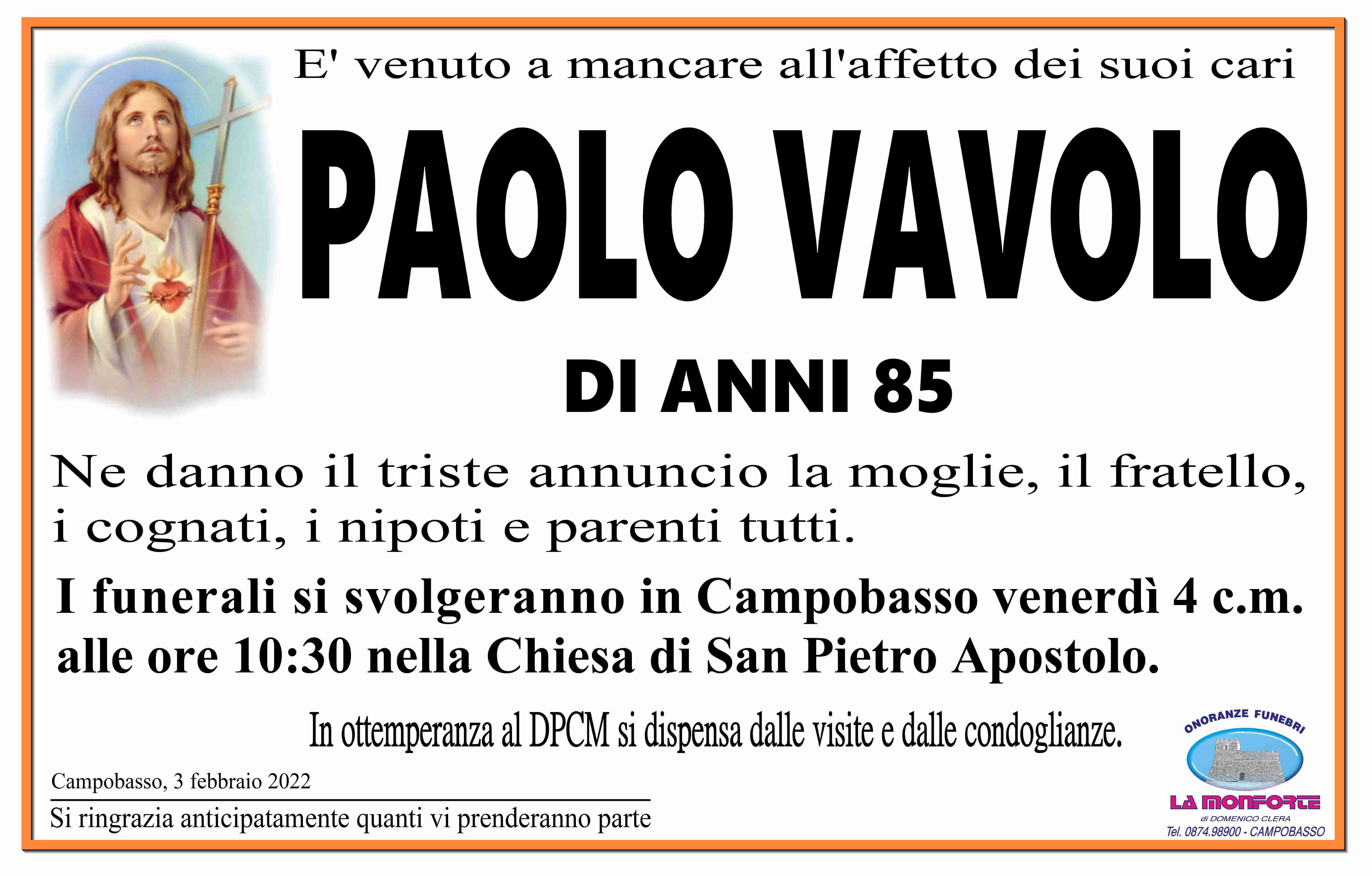 Paolo Vavolo