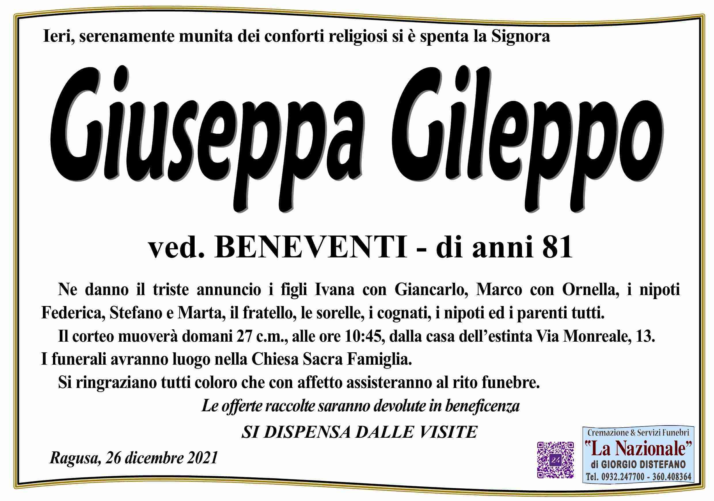 Giuseppa Gileppo