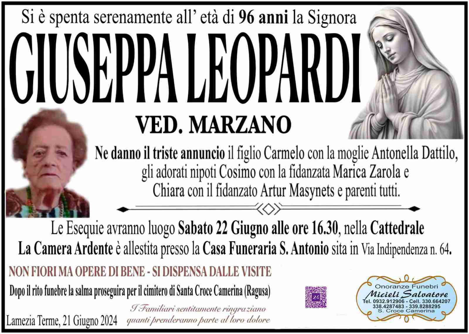 Giuseppa Leopardi