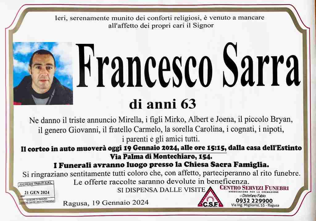 Francesco Sarra