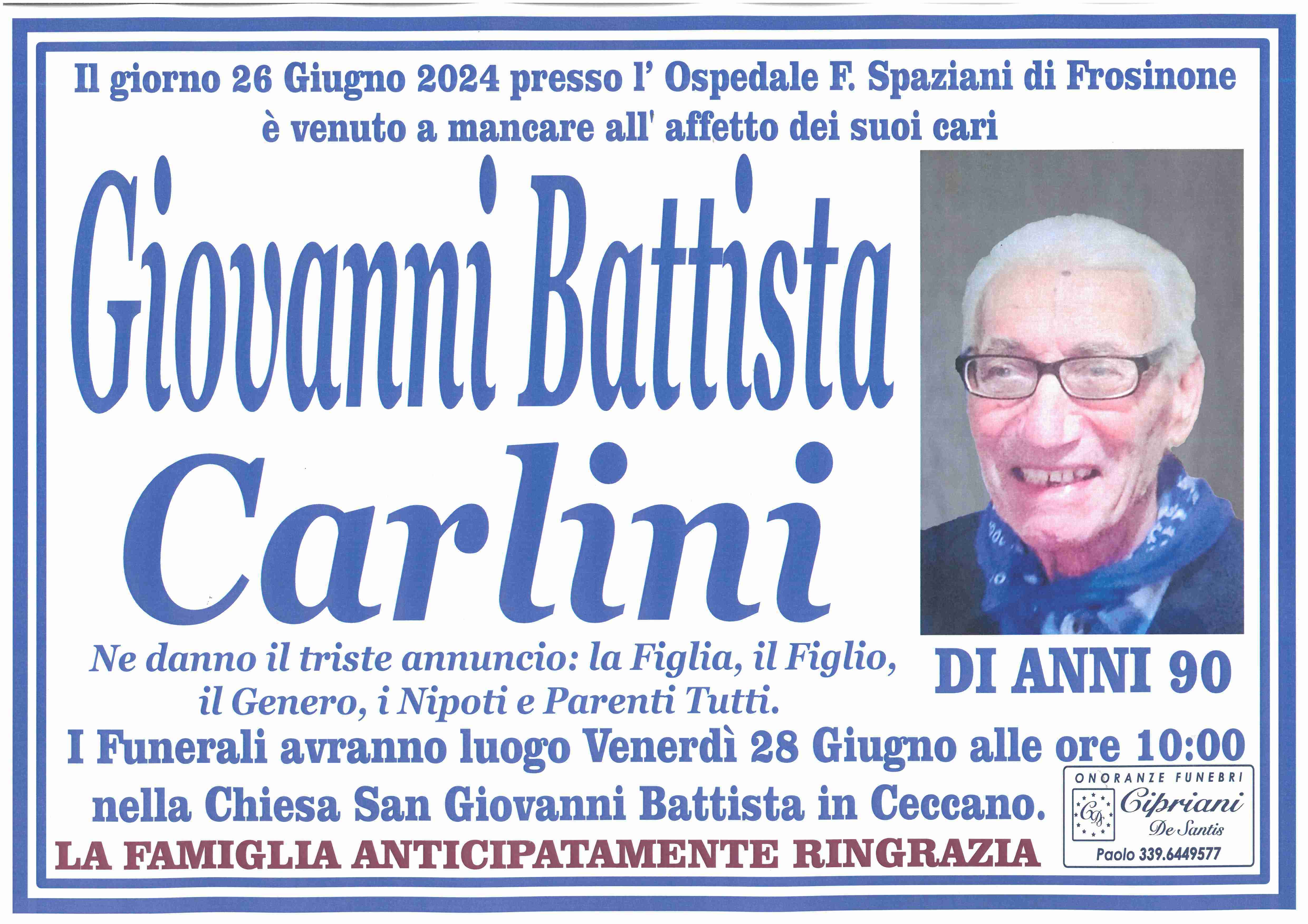 Giovanni Battista Carlini