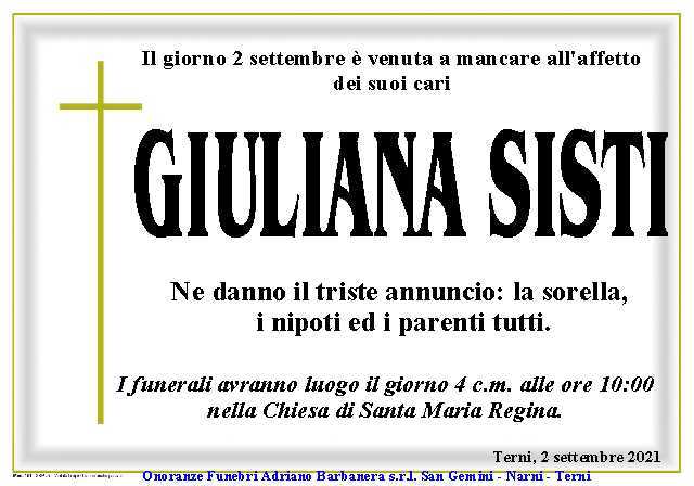 Giuliana Sisti