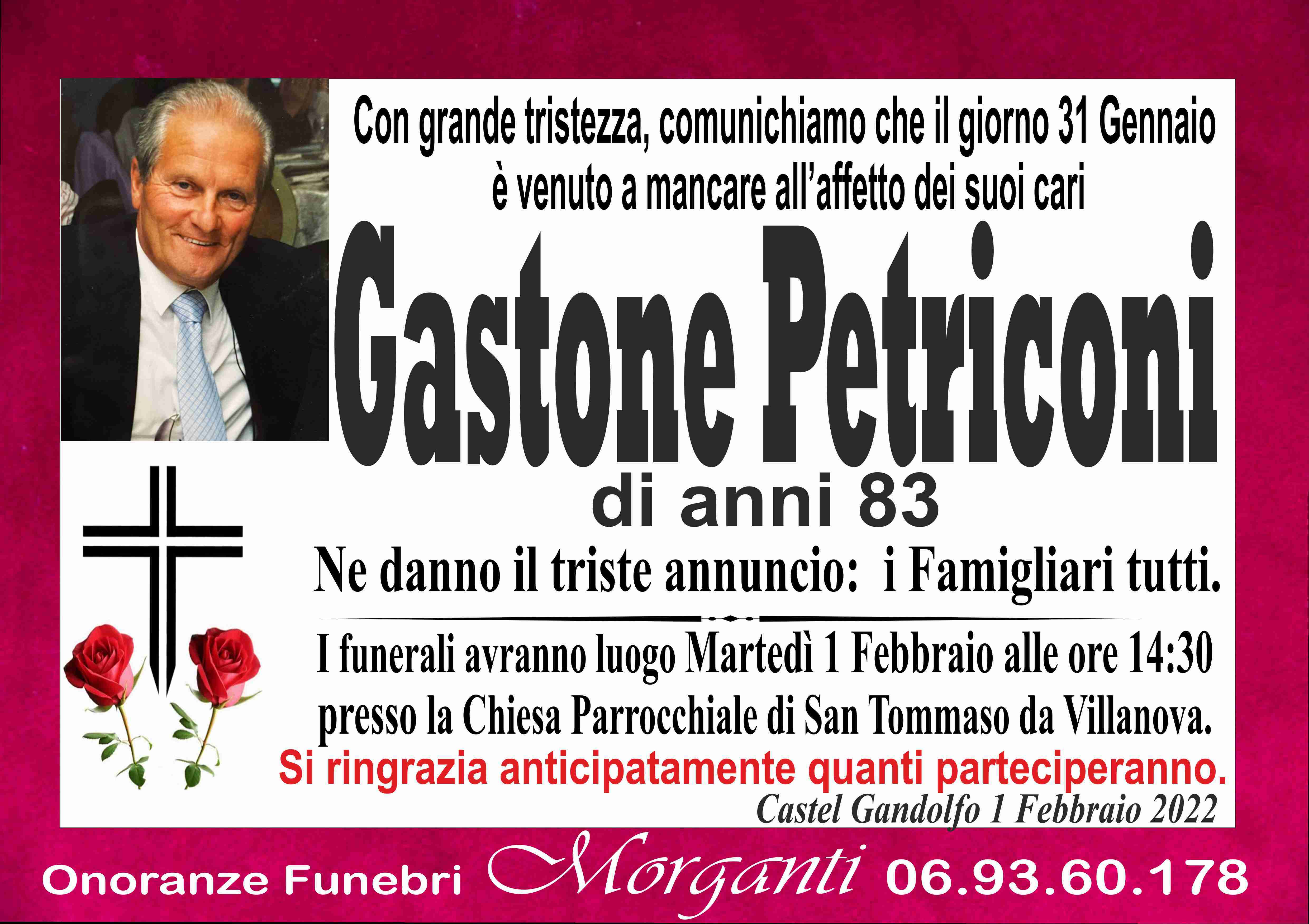 Gastone Petriconi