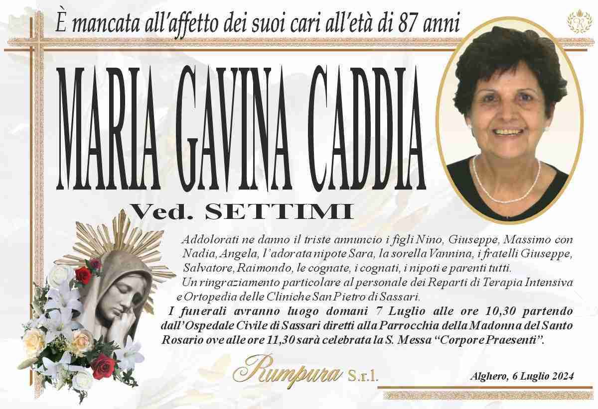 Maria Gavina Caddia