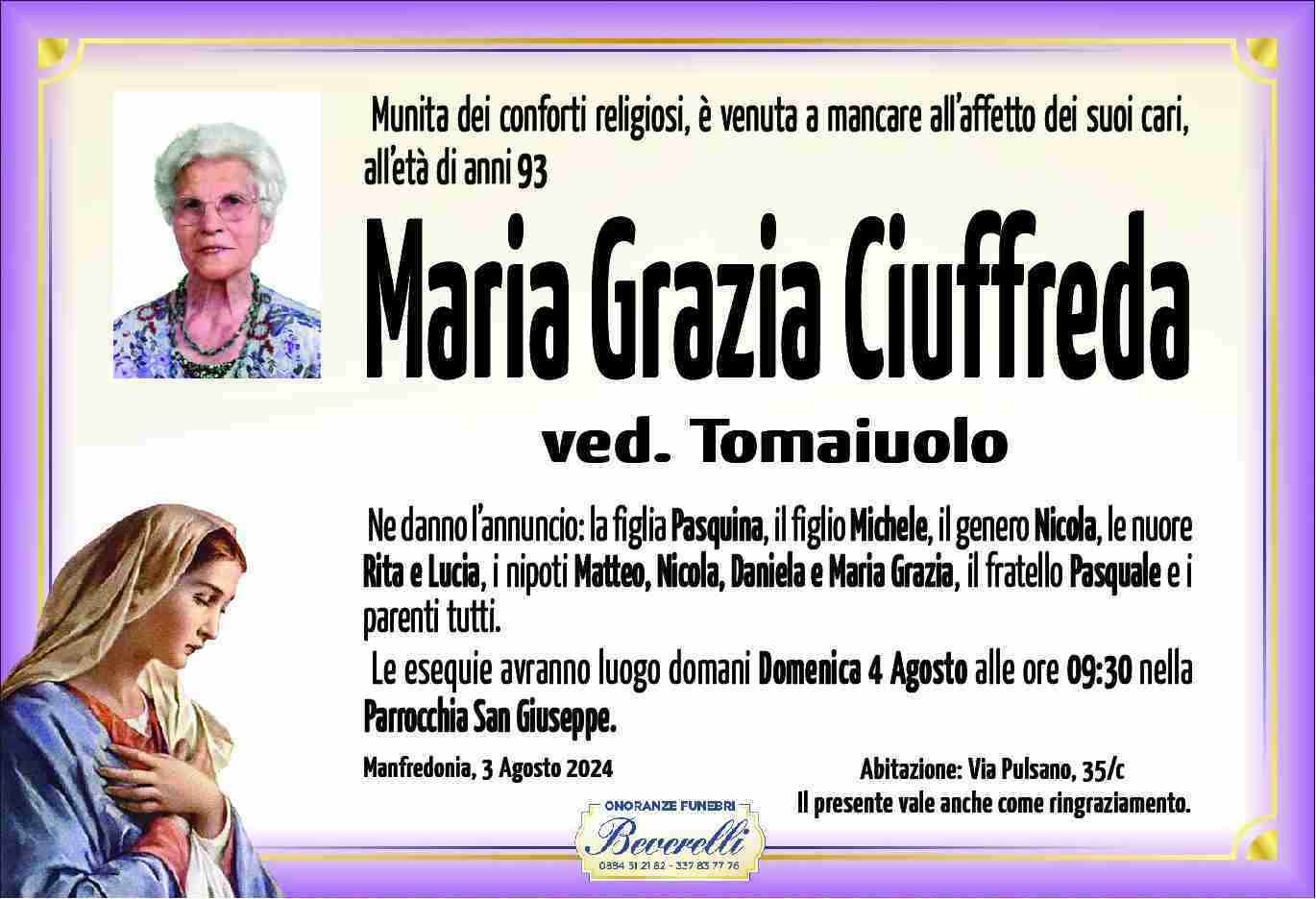 Maria Grazia Ciuffreda