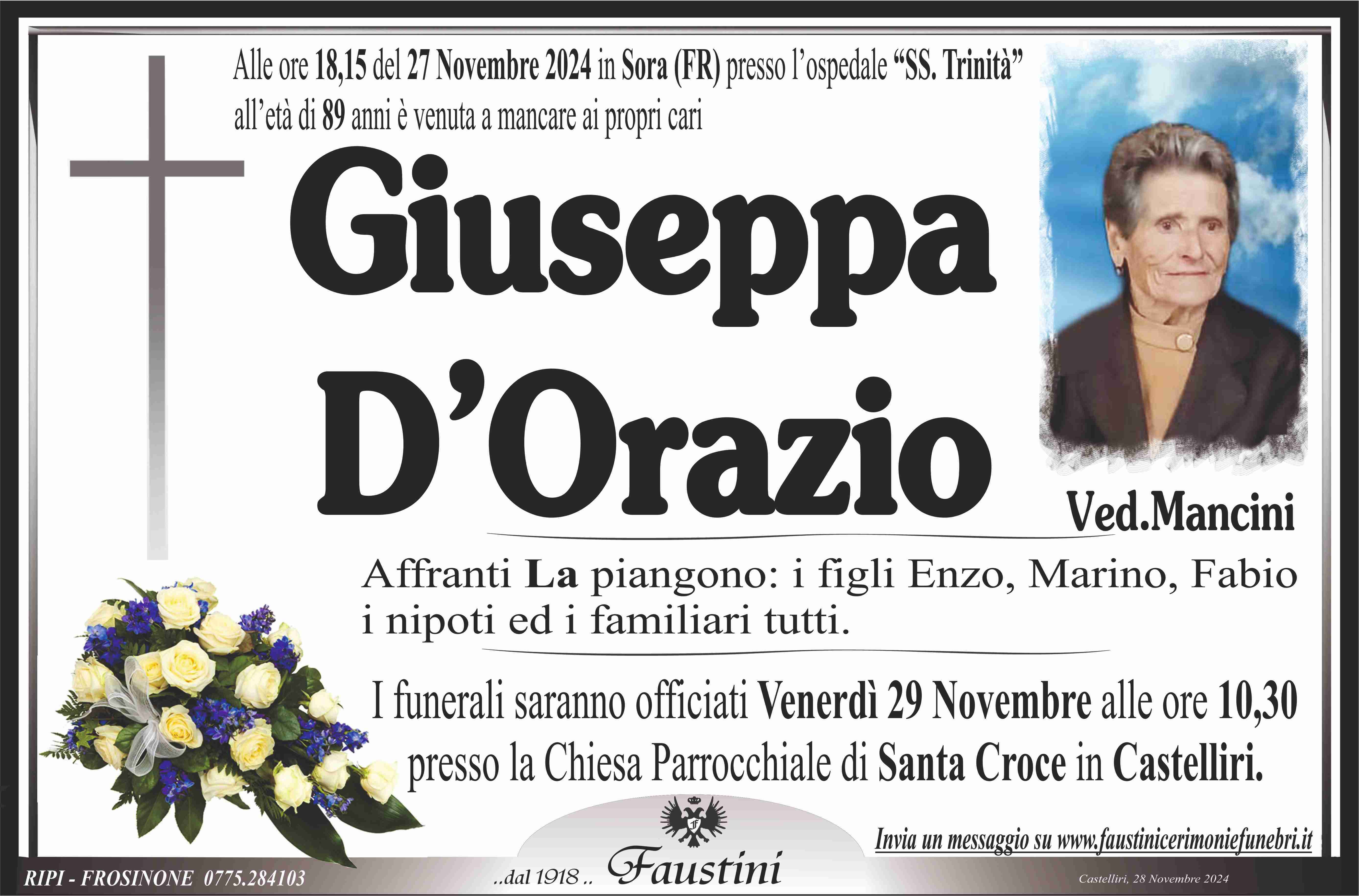 Giuseppa D'Orazio