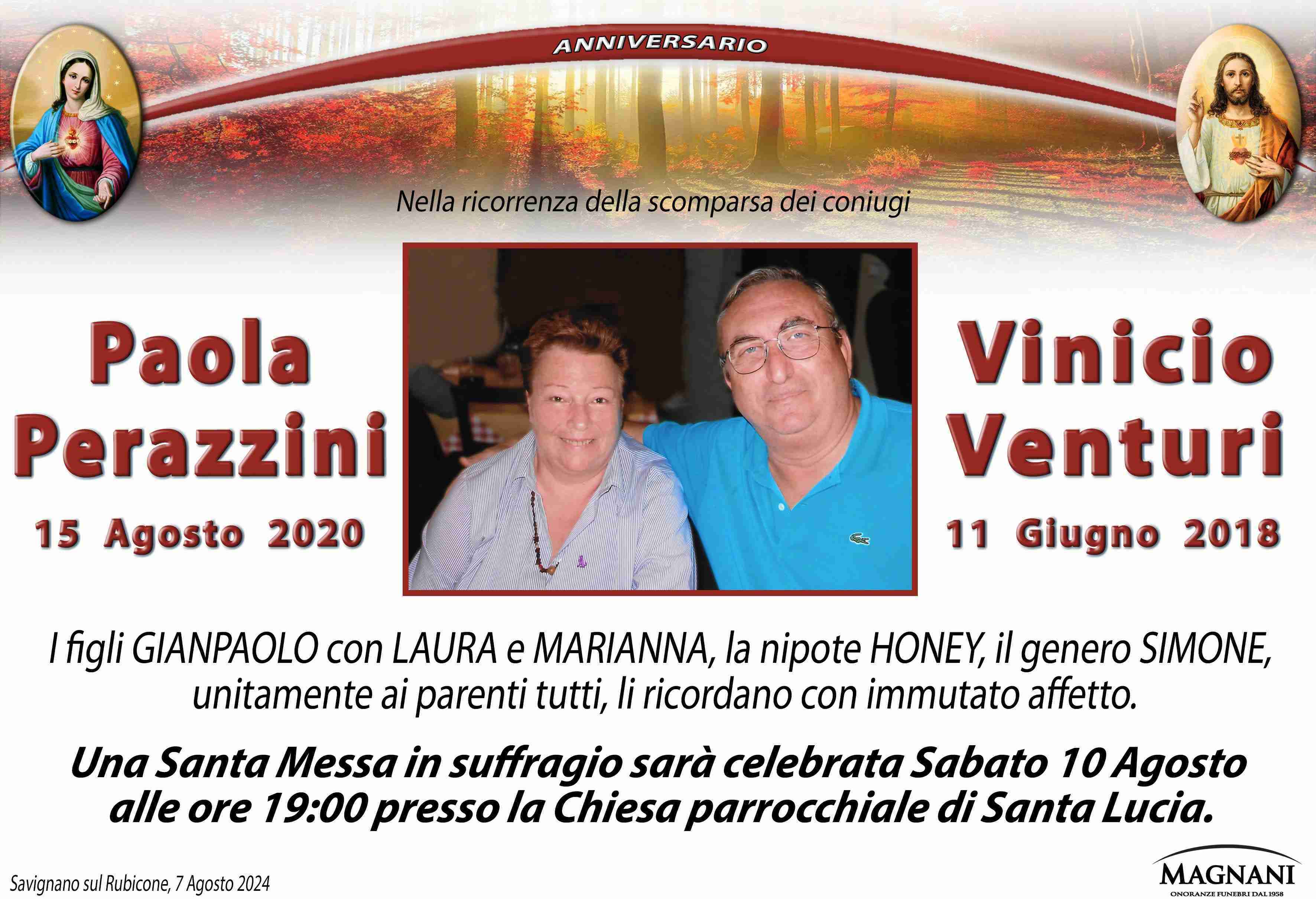 Paola Perazzini e Vinicio Venturi