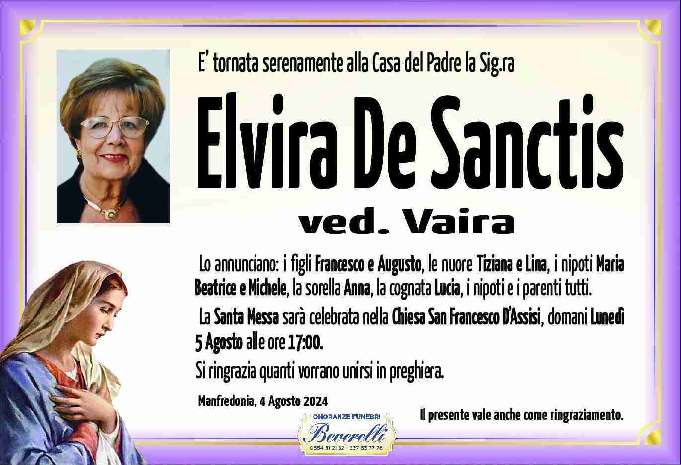 Elvira De Sanctis