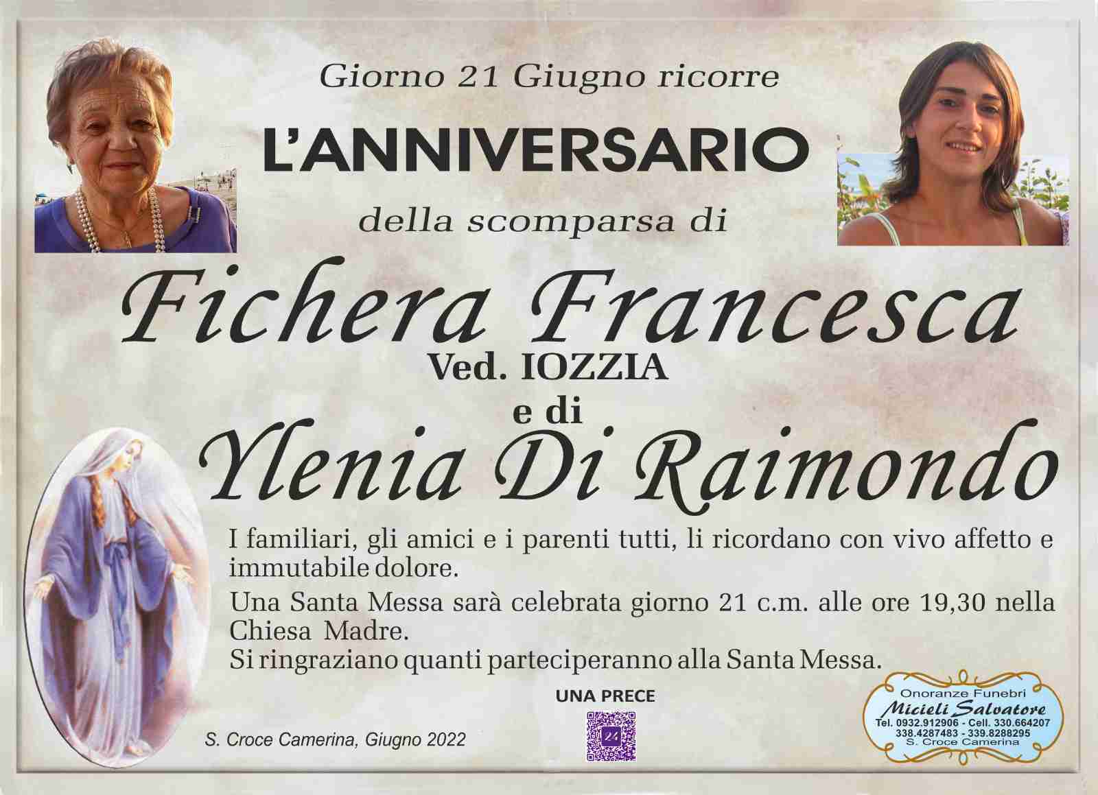 Ylenia Di Raimondo e Francesca Iozzia