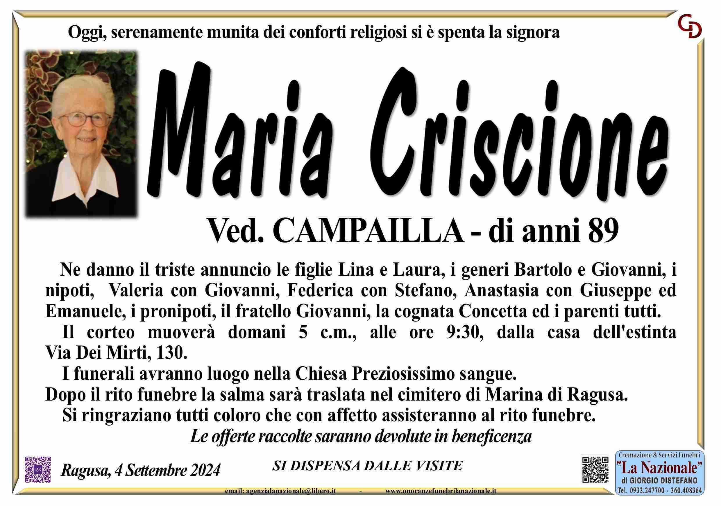 Maria Criscione