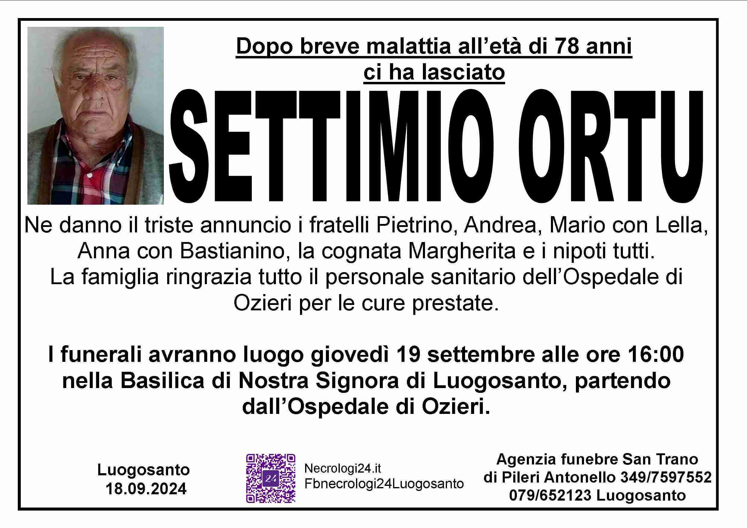 Settimio Ortu