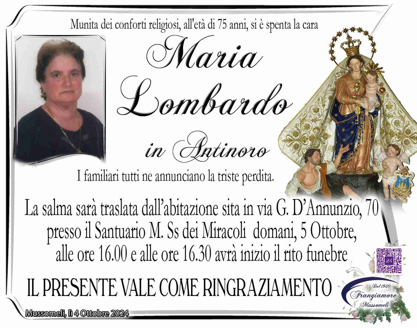 Maria Lombardo