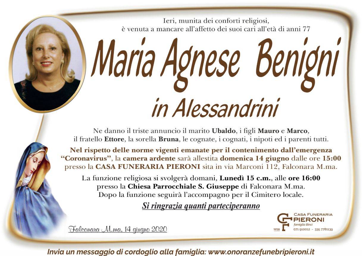 Maria Agnese Benigni