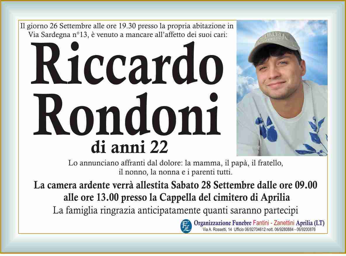 Riccardo Rondoni