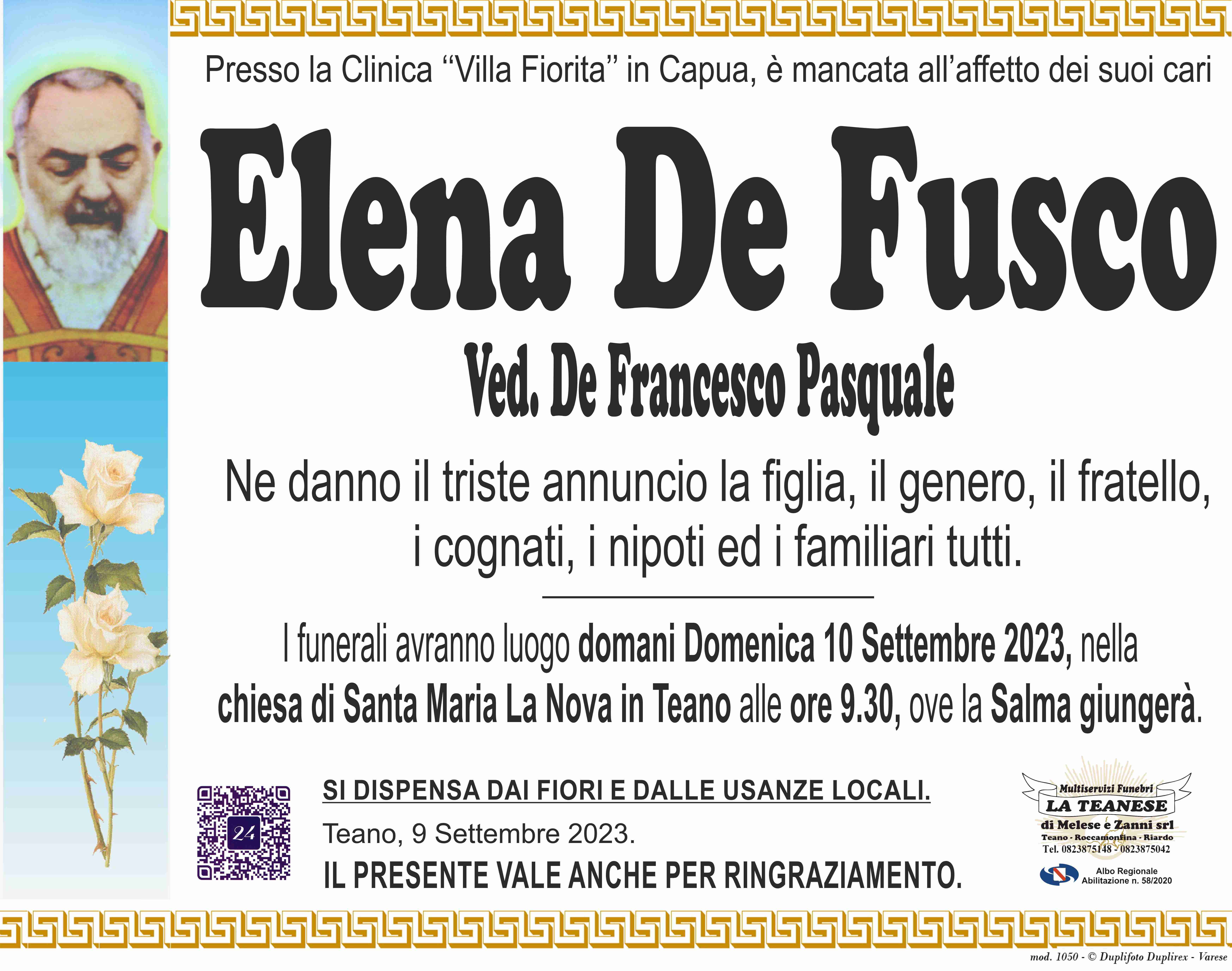 Elena De Fusco