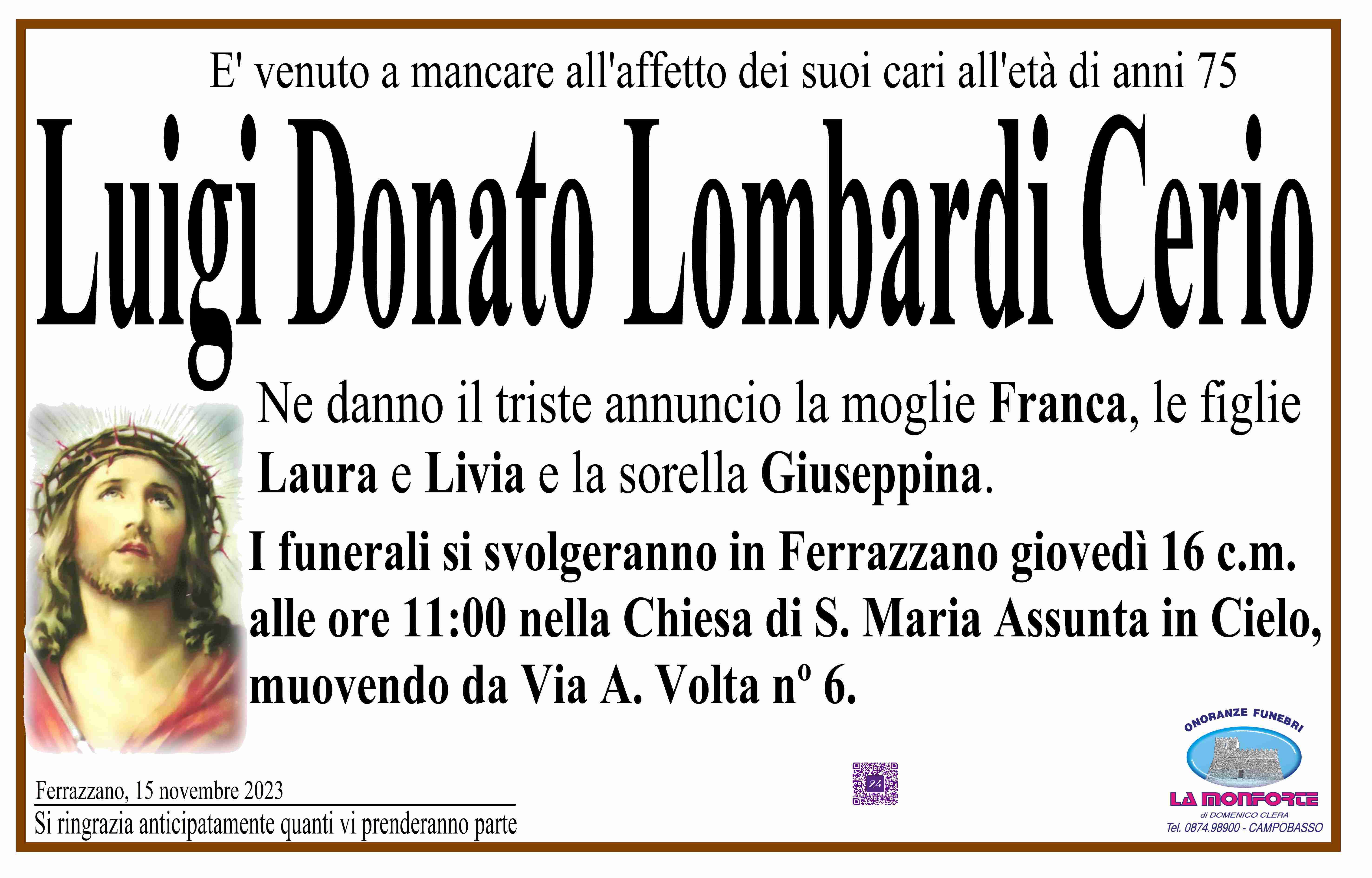 Luigi Donato Lombardi Cerio