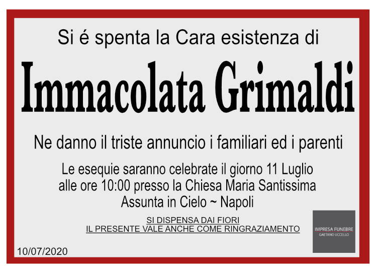 Immacolata Grimaldi