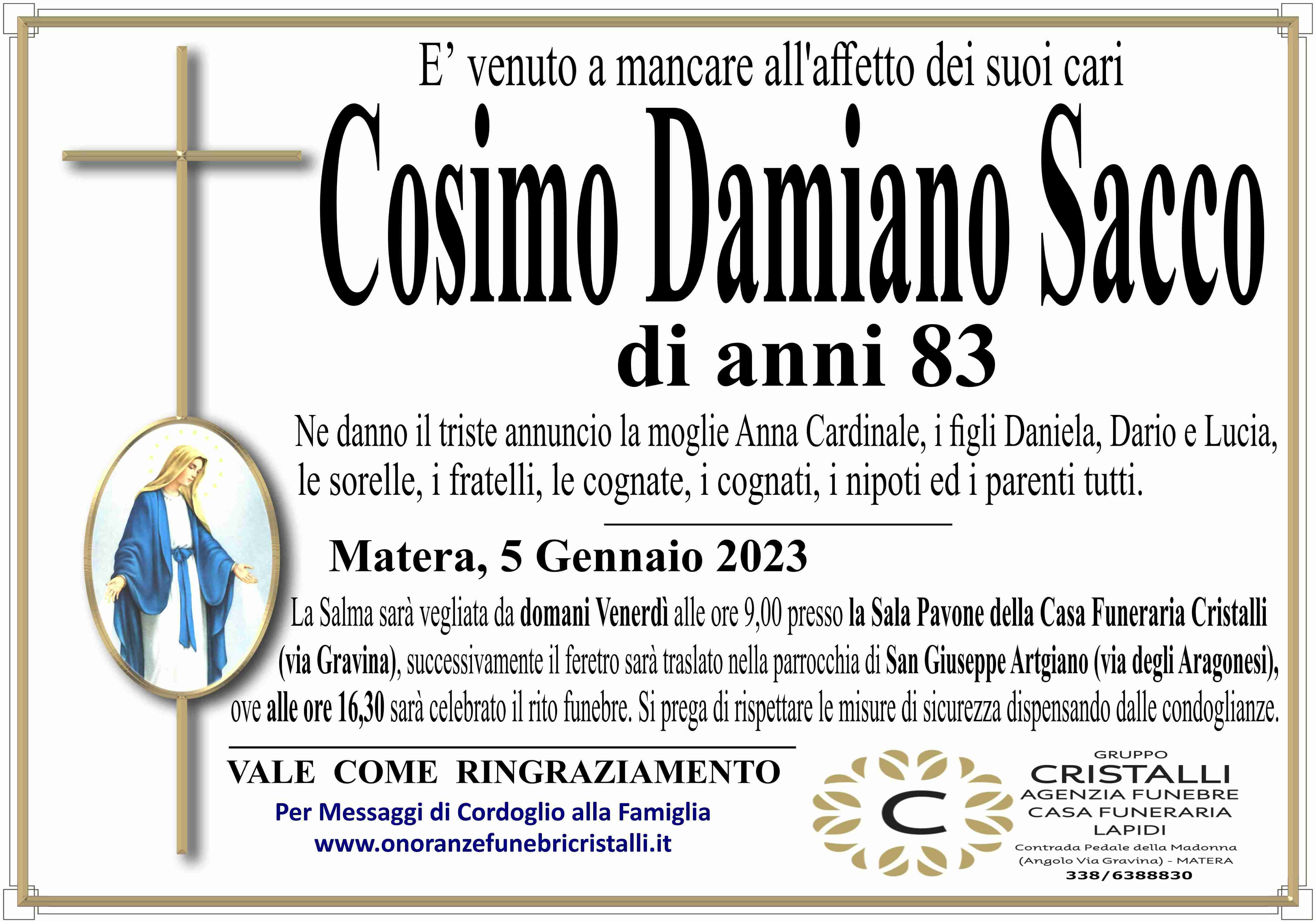 Cosimo Damiano Sacco