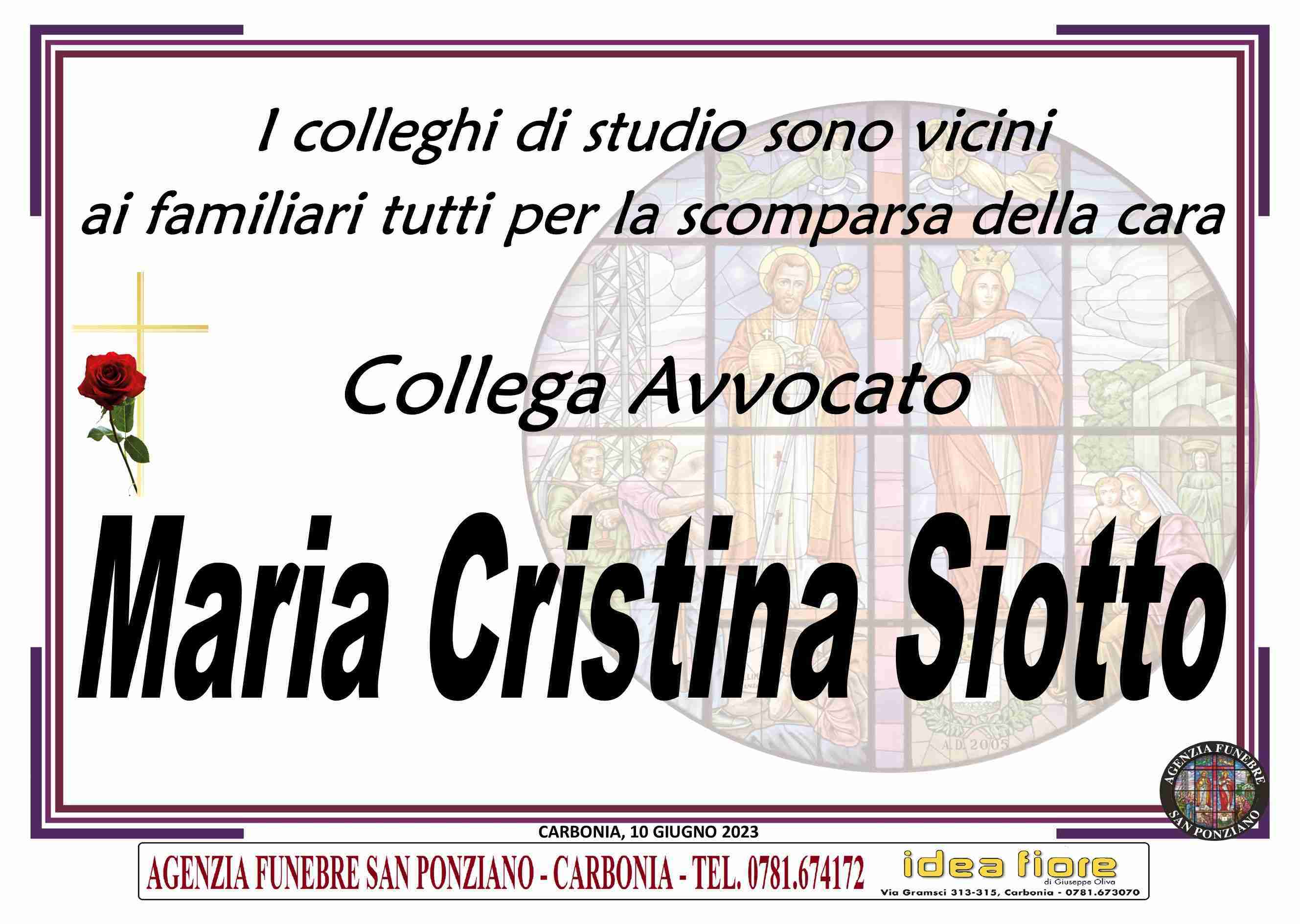 Maria Cristina Siotto