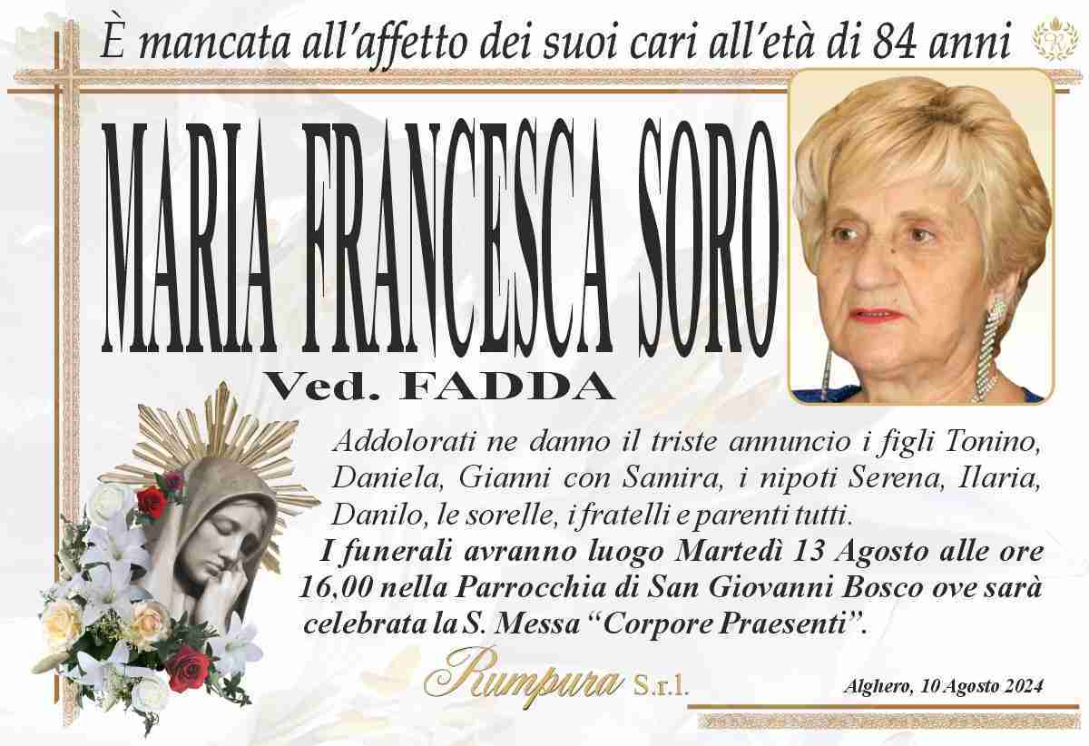 Maria Francesca Soro