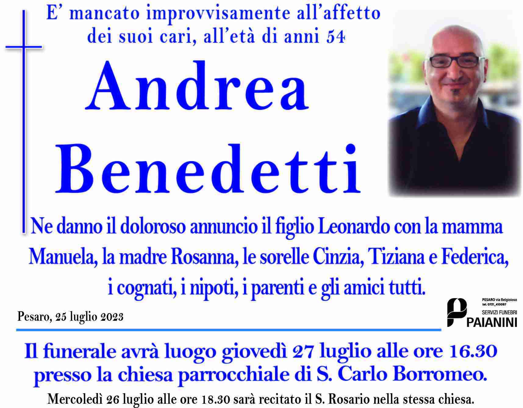 Andrea Benedetti