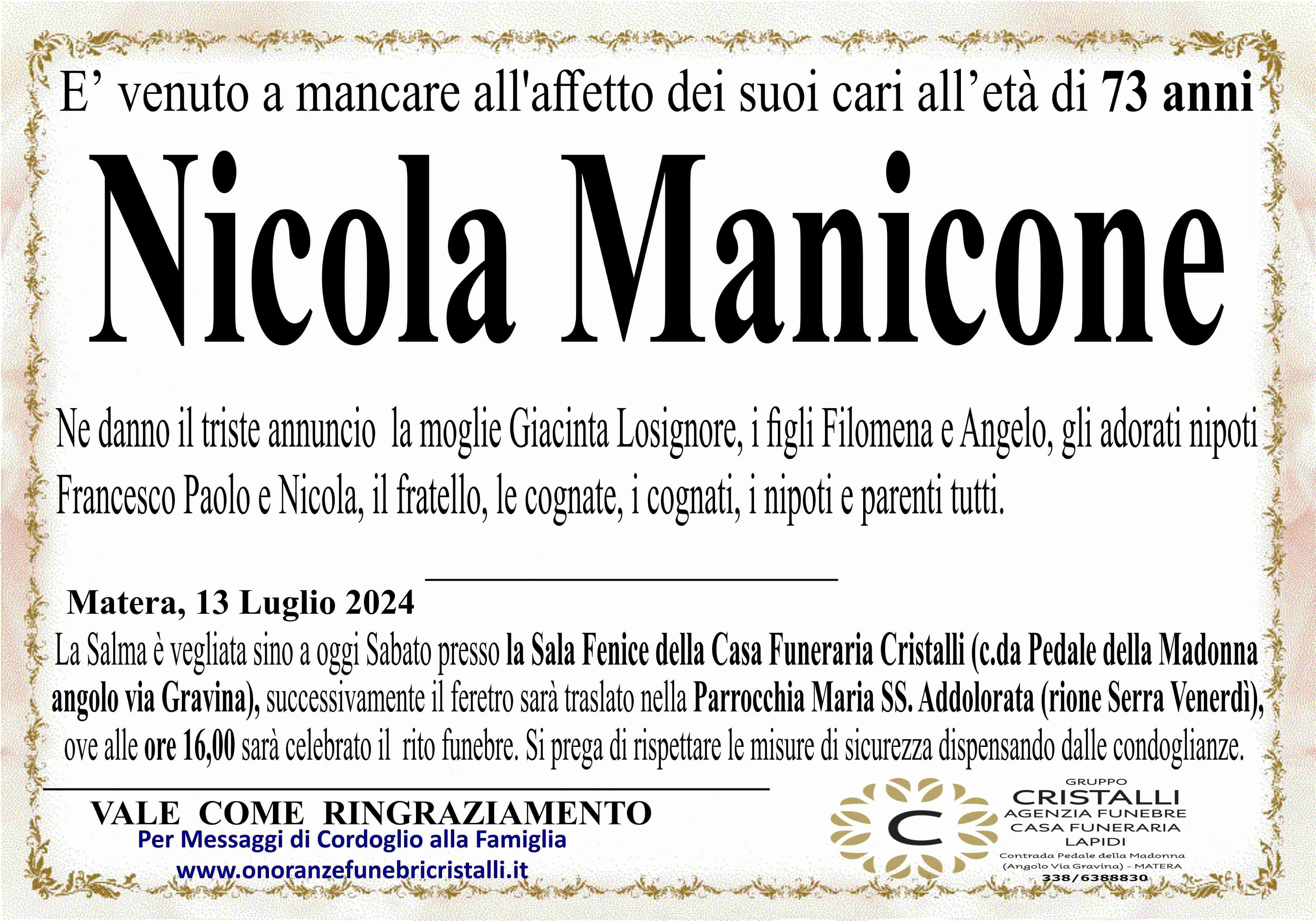 Nicola Manicone