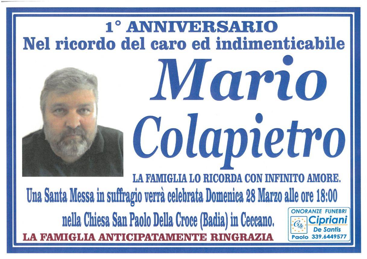 Mario Colapietro