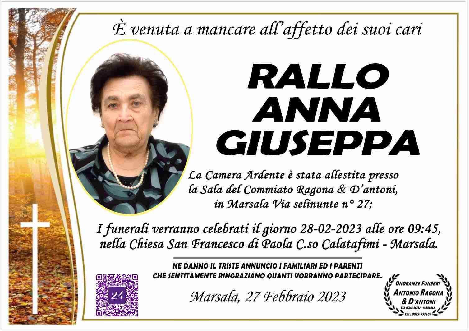 Anna Giuseppa Rallo