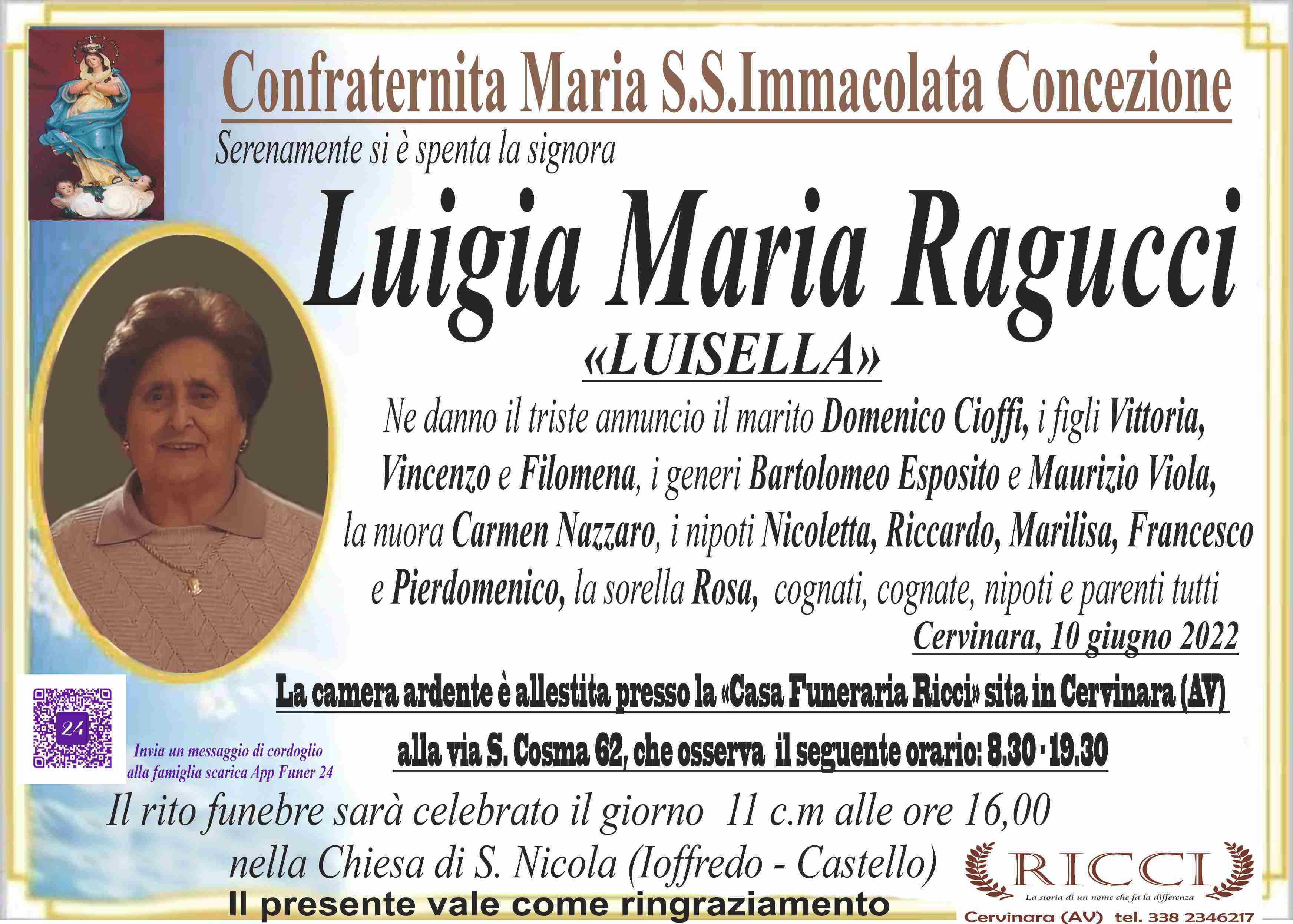 Luigia Maria Ragucci
